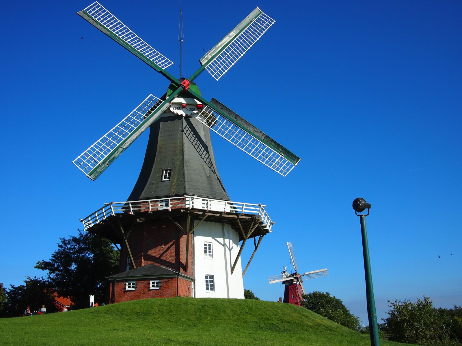 Olympus PEN E-PL3 sample photo. Windmill, greetsiel, greetsieler twin photography