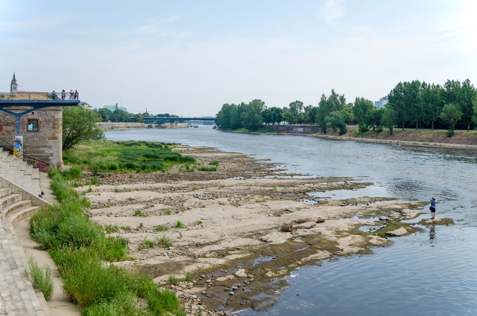 Nikon D5100 sample photo. Elbe, domfelsen, magdeburg photography