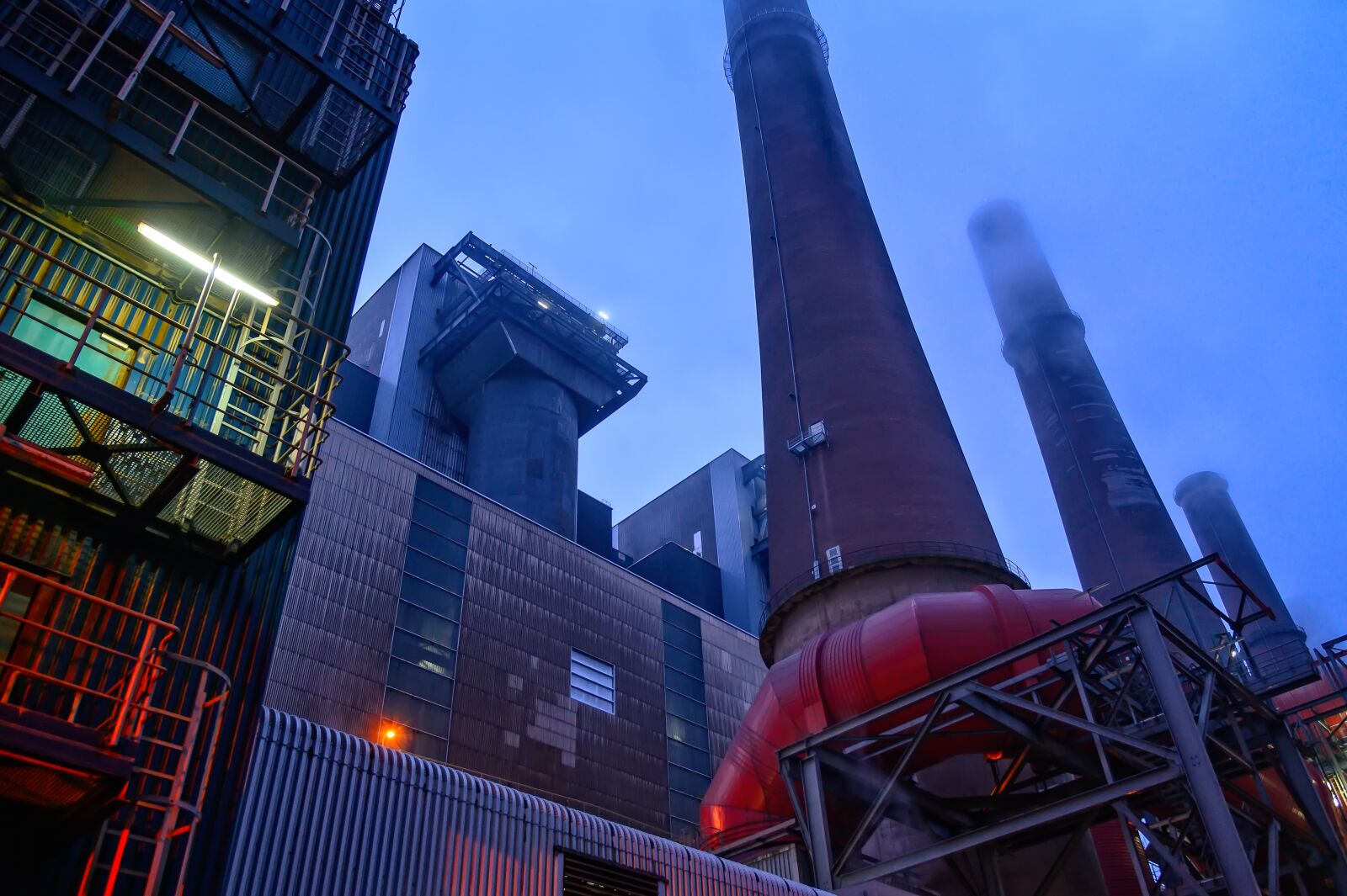 Nikon Z6 sample photo. Industry, chimney, power plant photography
