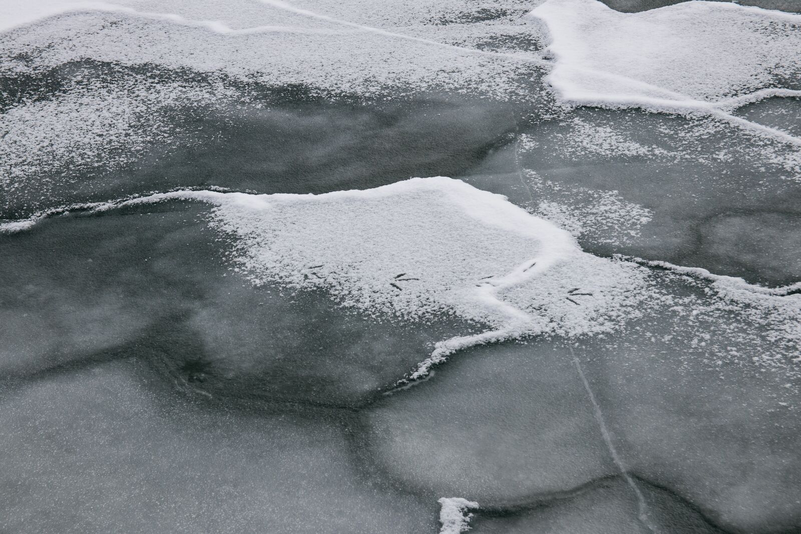 Canon EOS 80D sample photo. Ice floe, winter, water photography