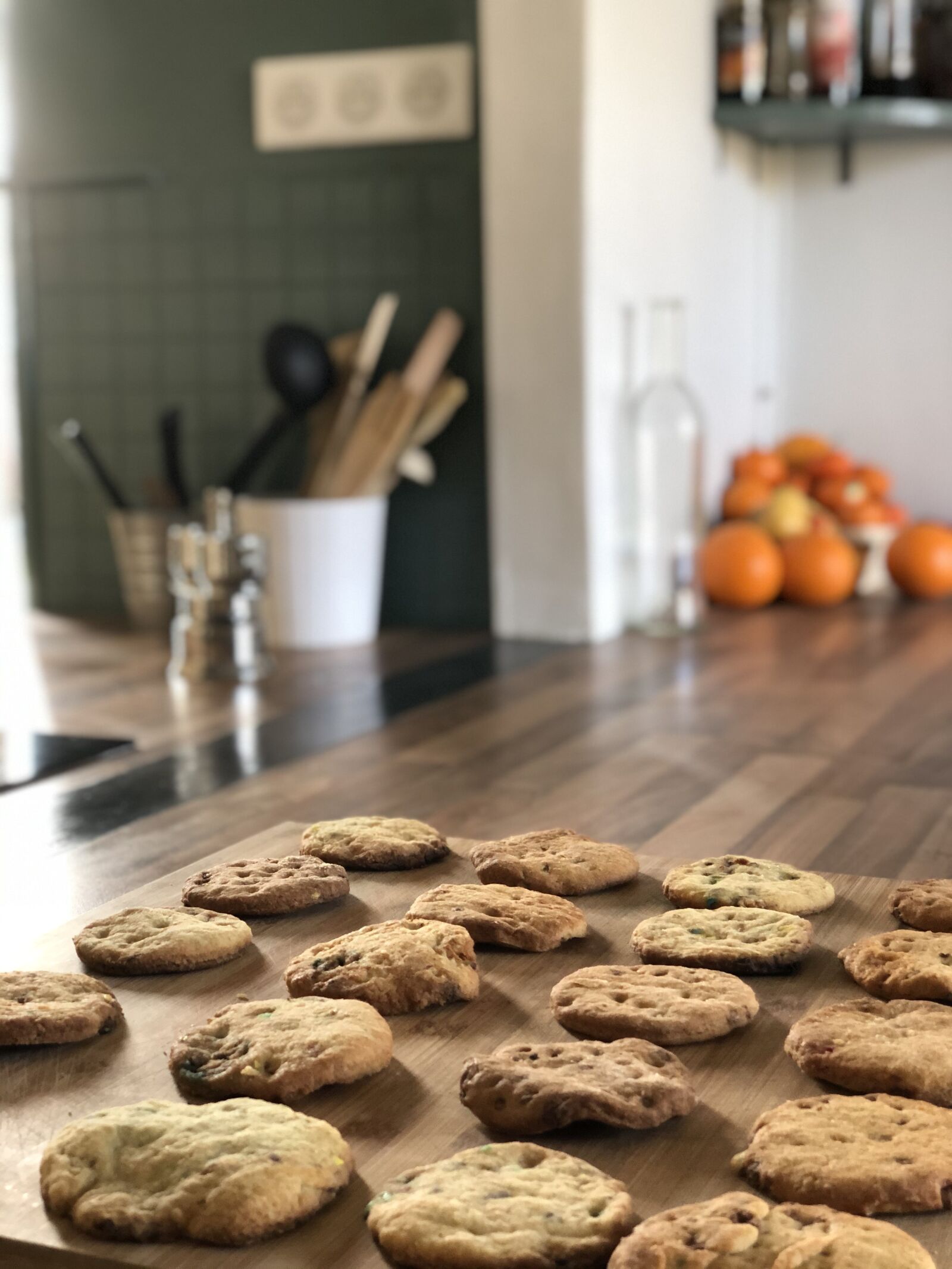 iPhone X back dual camera 6mm f/2.4 sample photo. Cookies, cook, cooking photography