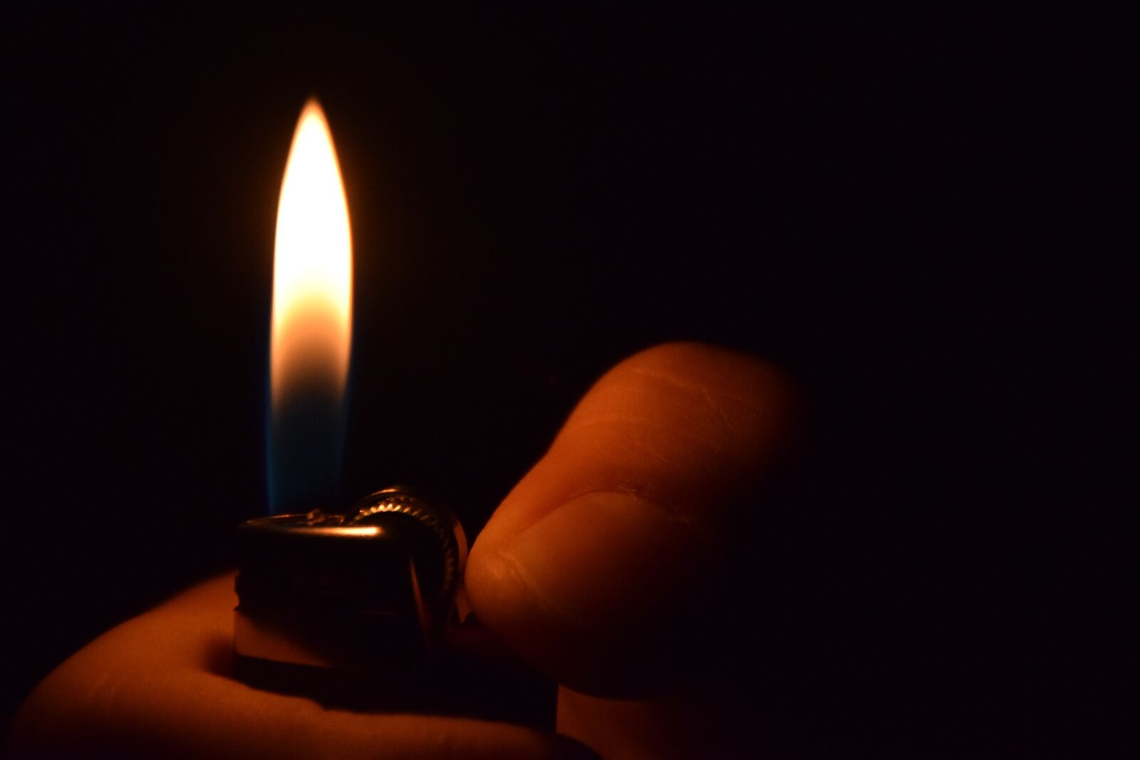 Nikon D3300 sample photo. Fire, hot, lighter photography