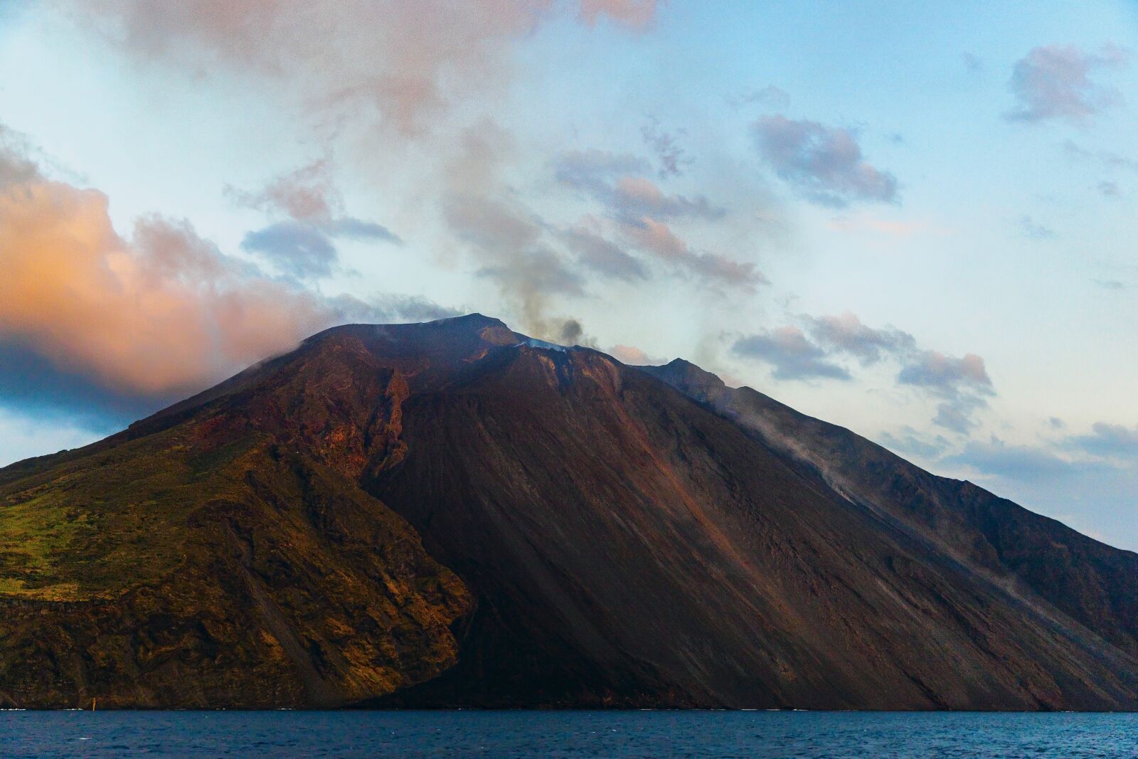 Canon EF 24-105mm F4L IS II USM sample photo. Stromboli, sicily, volcano photography