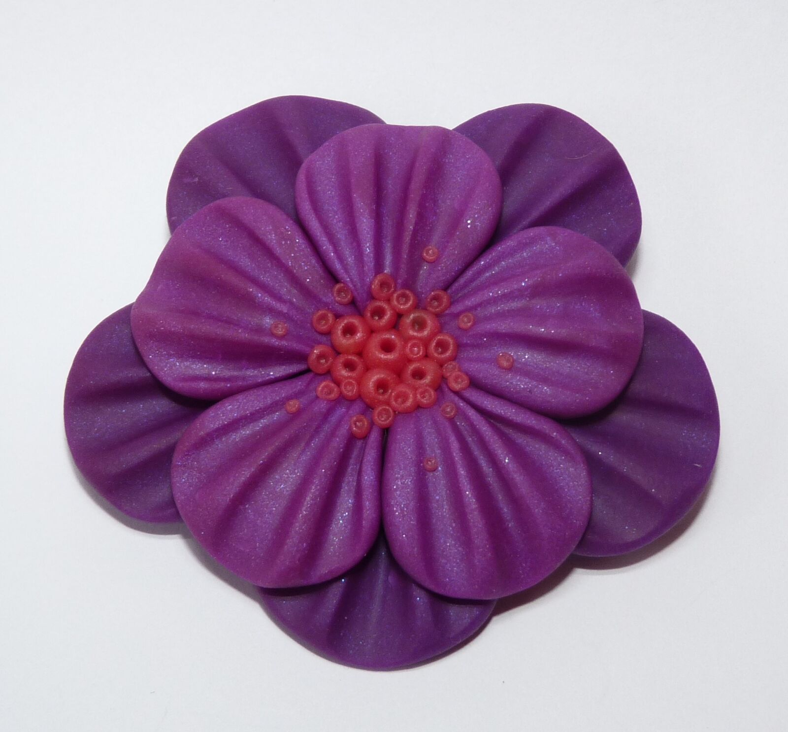 Panasonic Lumix DMC-FZ35 (Lumix DMC-FZ38) sample photo. Flower, flower brooch, handmade photography
