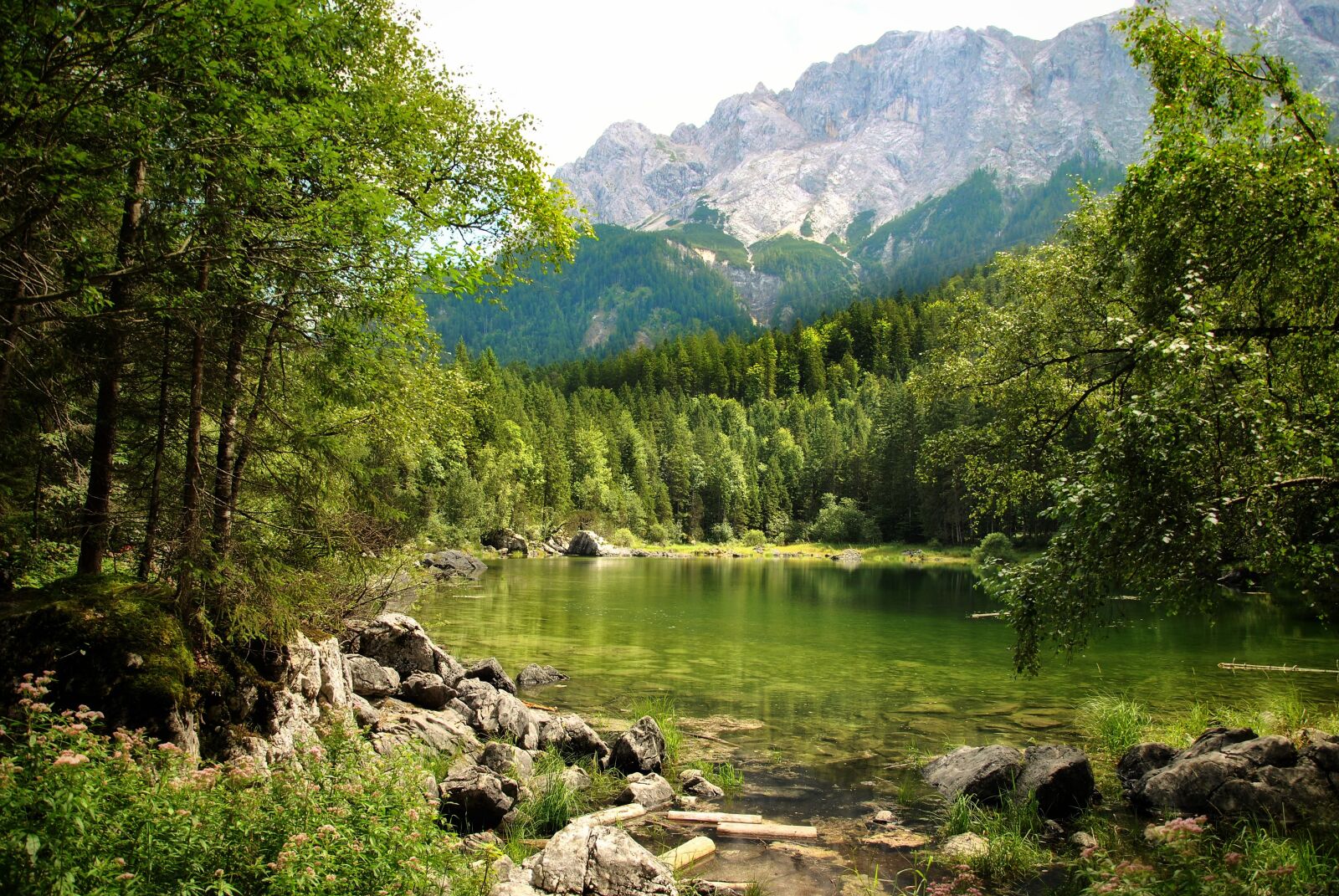 Nikon D3000 sample photo. Bergsee, recovery, rest photography