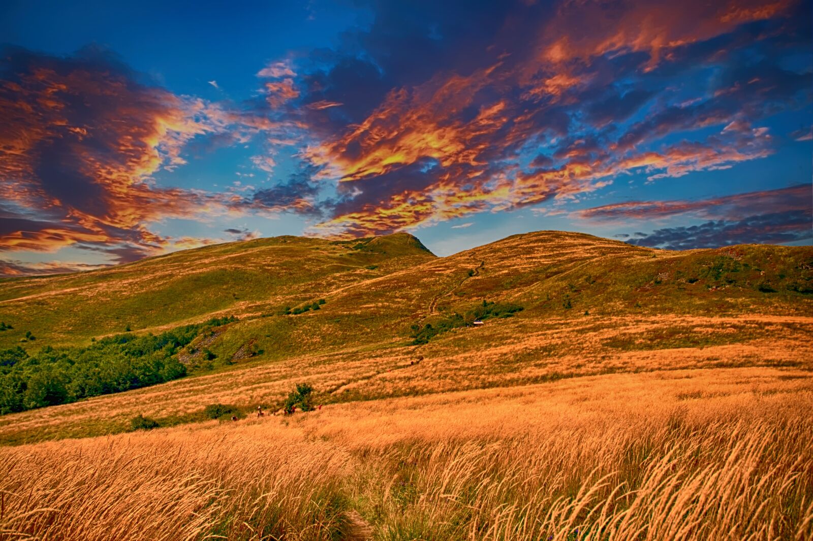 Nikon D7100 sample photo. Hills, sky, landscape photography