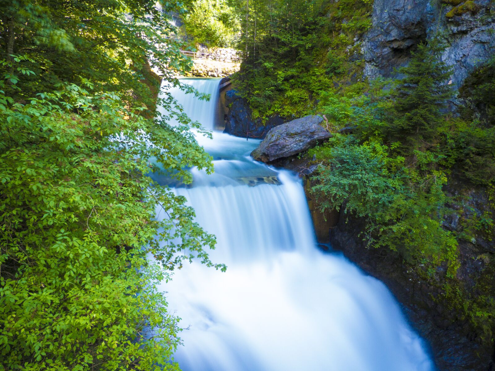 Panasonic DMC-FZ72 sample photo. Waterfall, schladming, vacations photography
