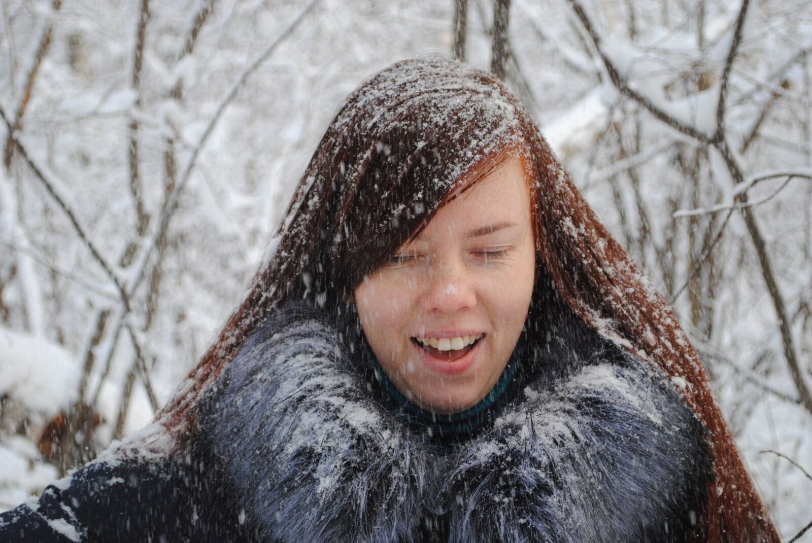 Nikon D3000 sample photo. Winter, coldly, snow photography