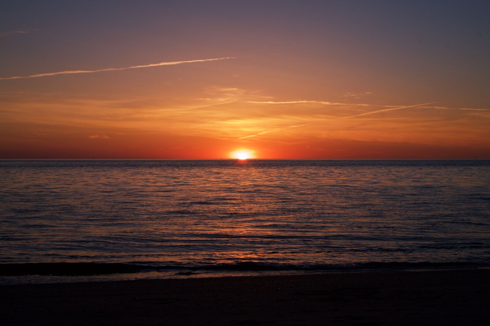 Sony SLT-A58 sample photo. Ocean, sunset, beach photography