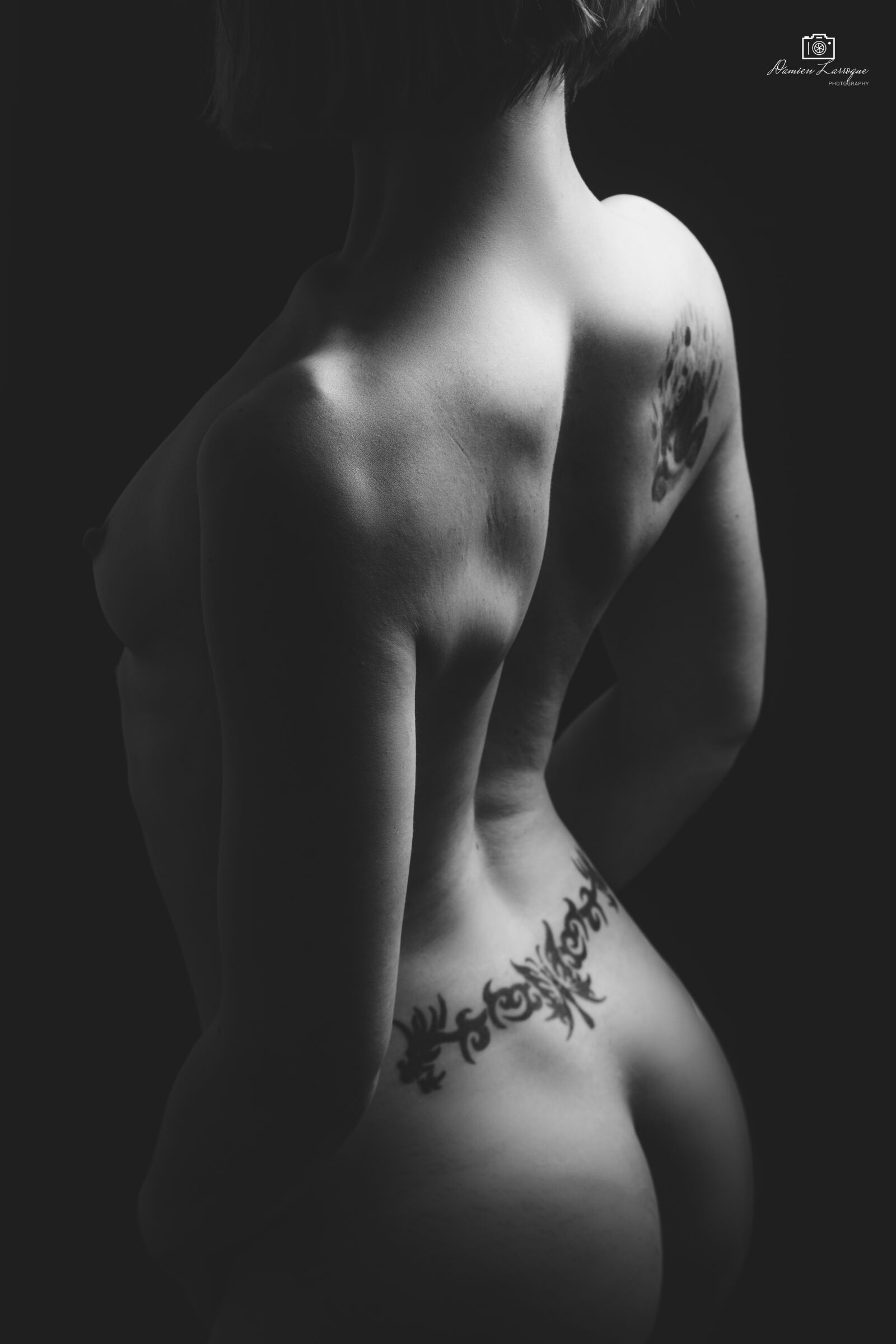 Canon EOS 5D Mark II sample photo. Femme, nue artistique, tattoo photography