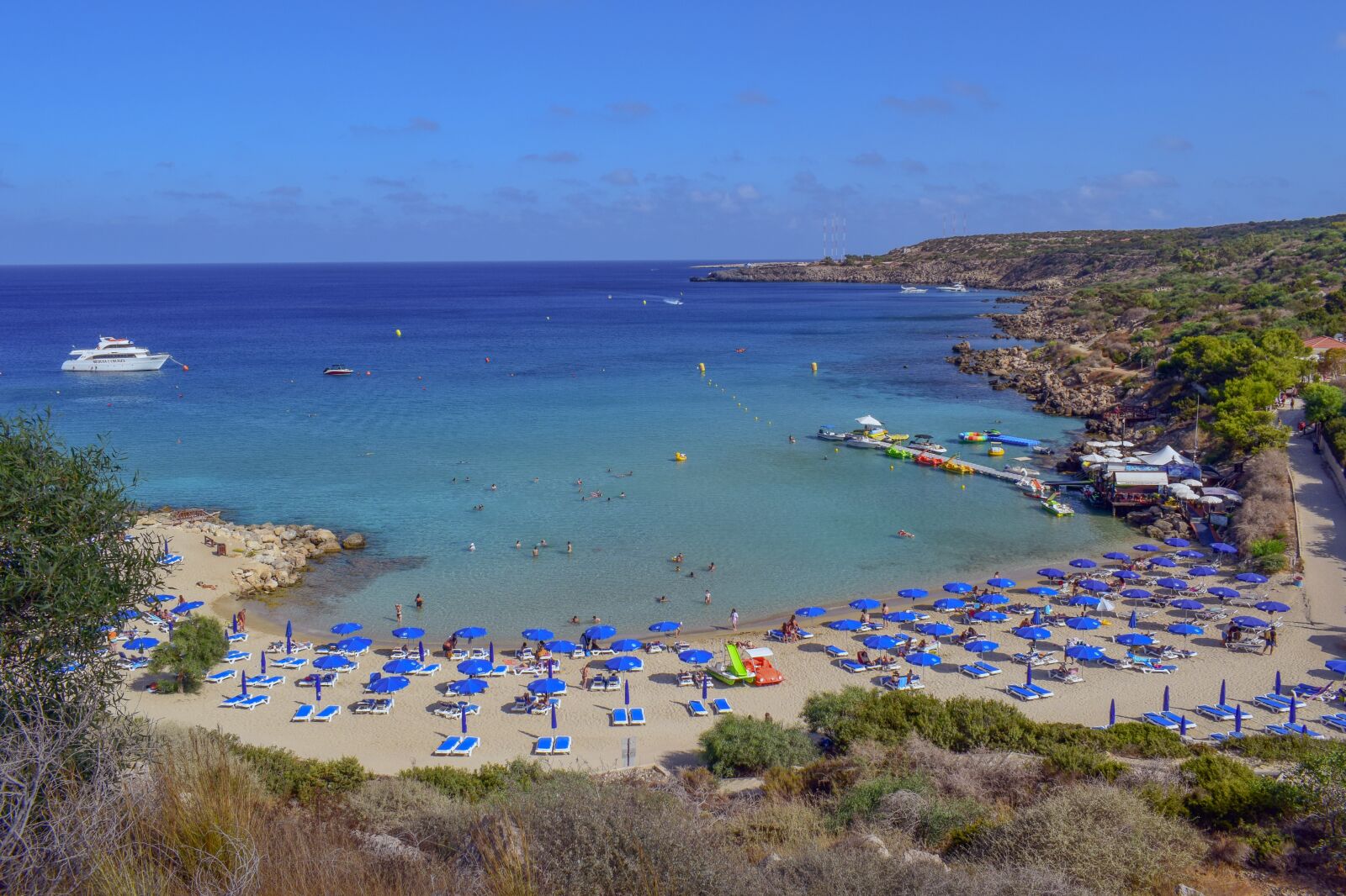 Nikon D3300 sample photo. Cyprus, konnos bay, bay photography