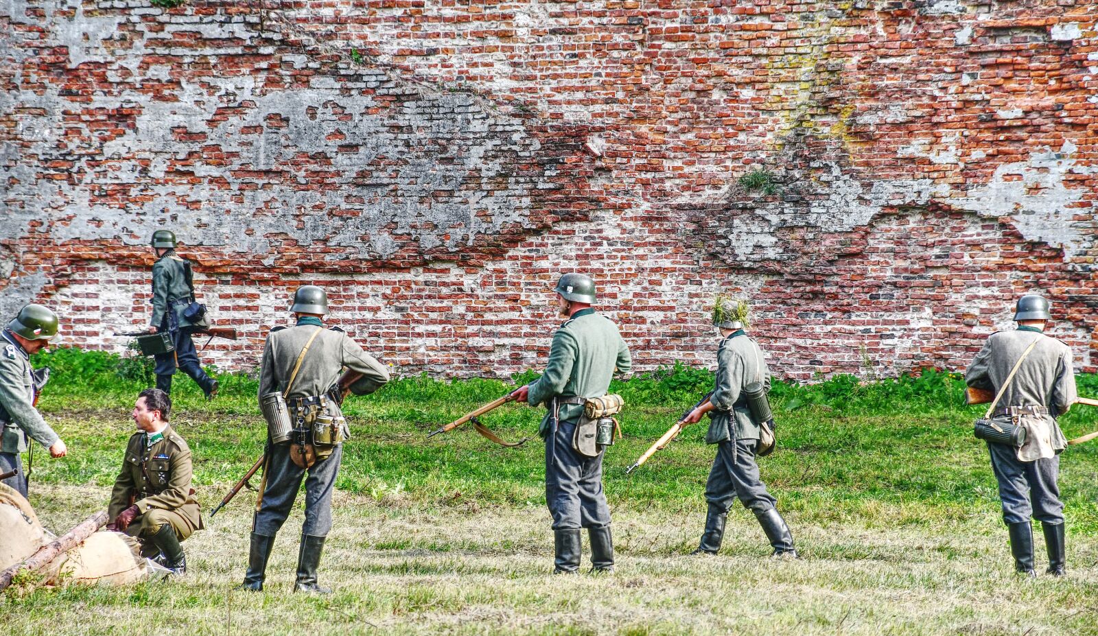 Nikon D7500 sample photo. The military, soldiers, staging photography