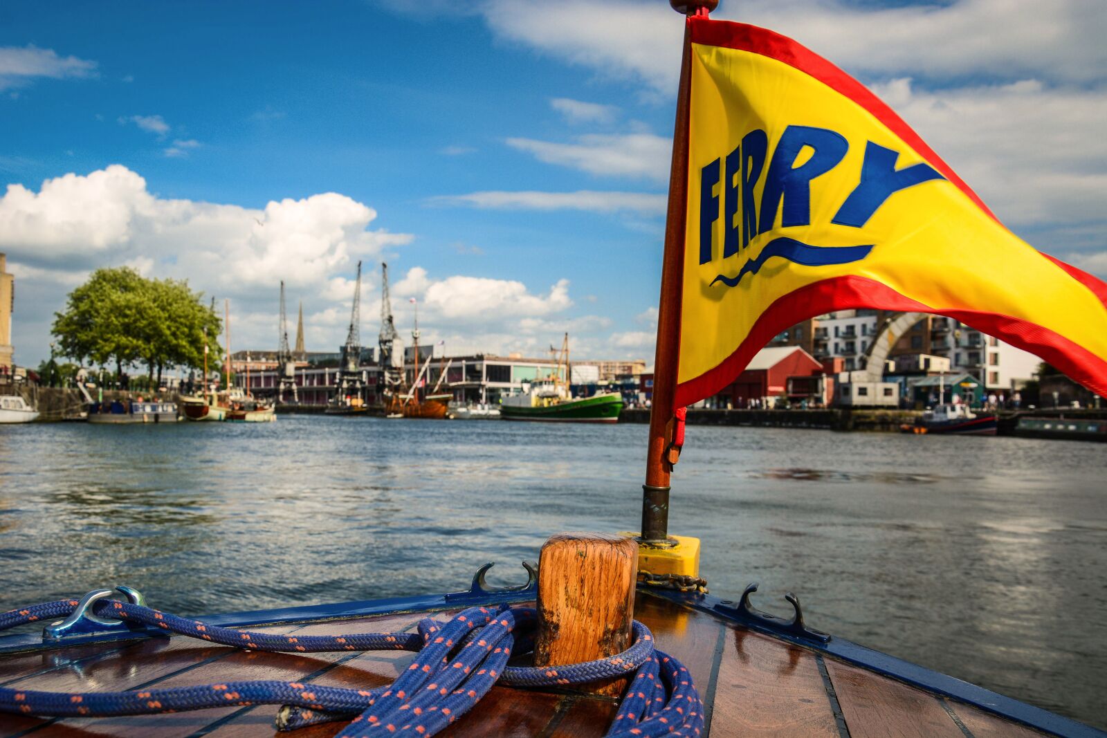 Nikon D7100 sample photo. Bristol, harbour, ferry photography