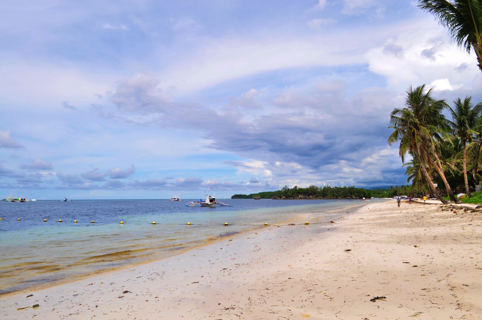 Nikon D5000 sample photo. Beach, sand, palm trees photography
