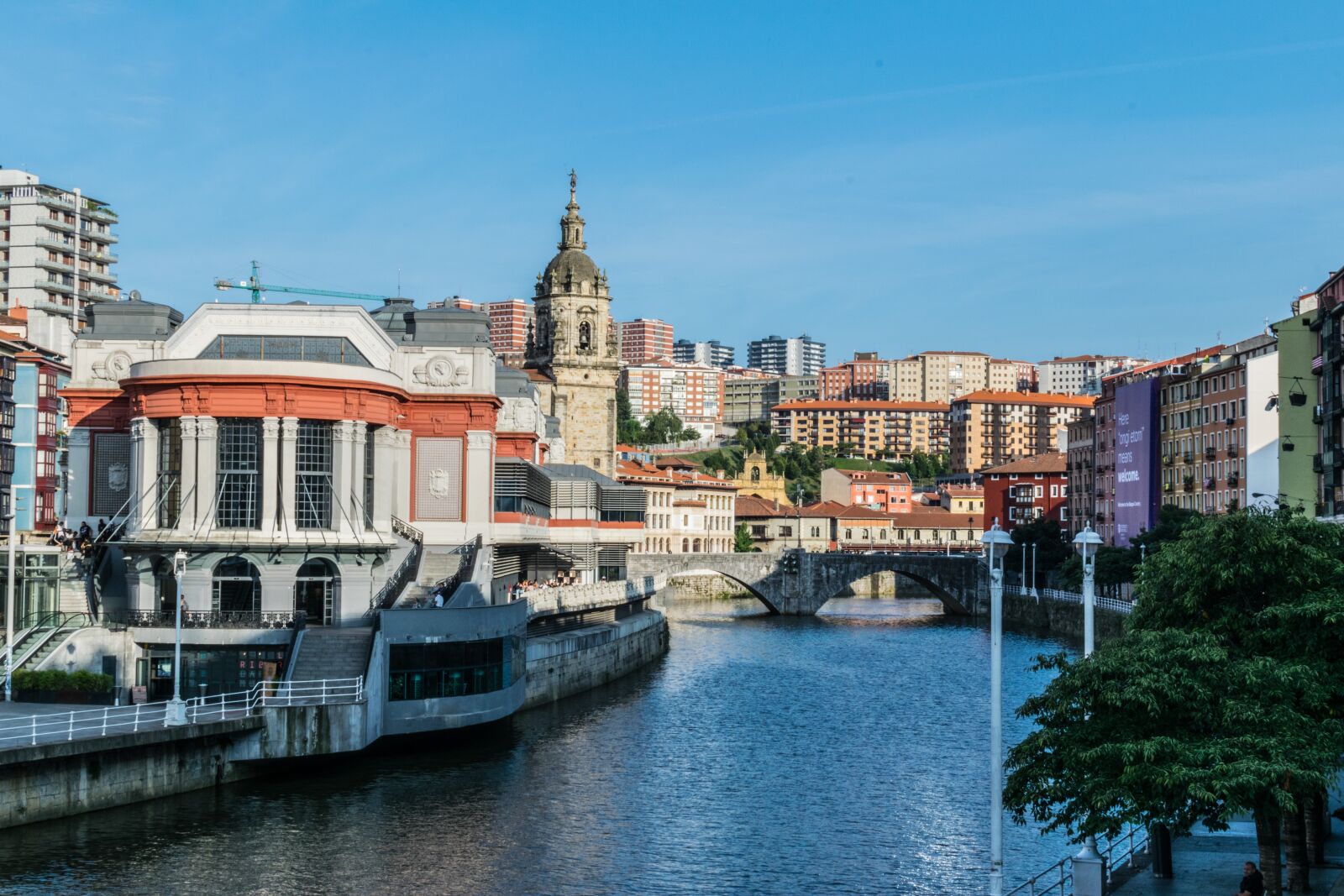 Nikon D3300 sample photo. Market, landscape, bilbao photography