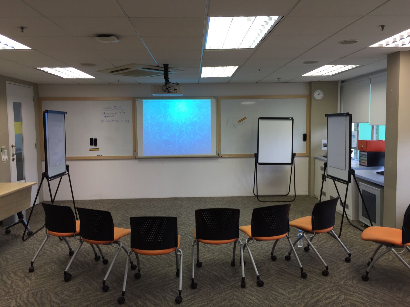 iPhone 6 Plus back camera 4.15mm f/2.2 sample photo. Classroom, chairs, education photography