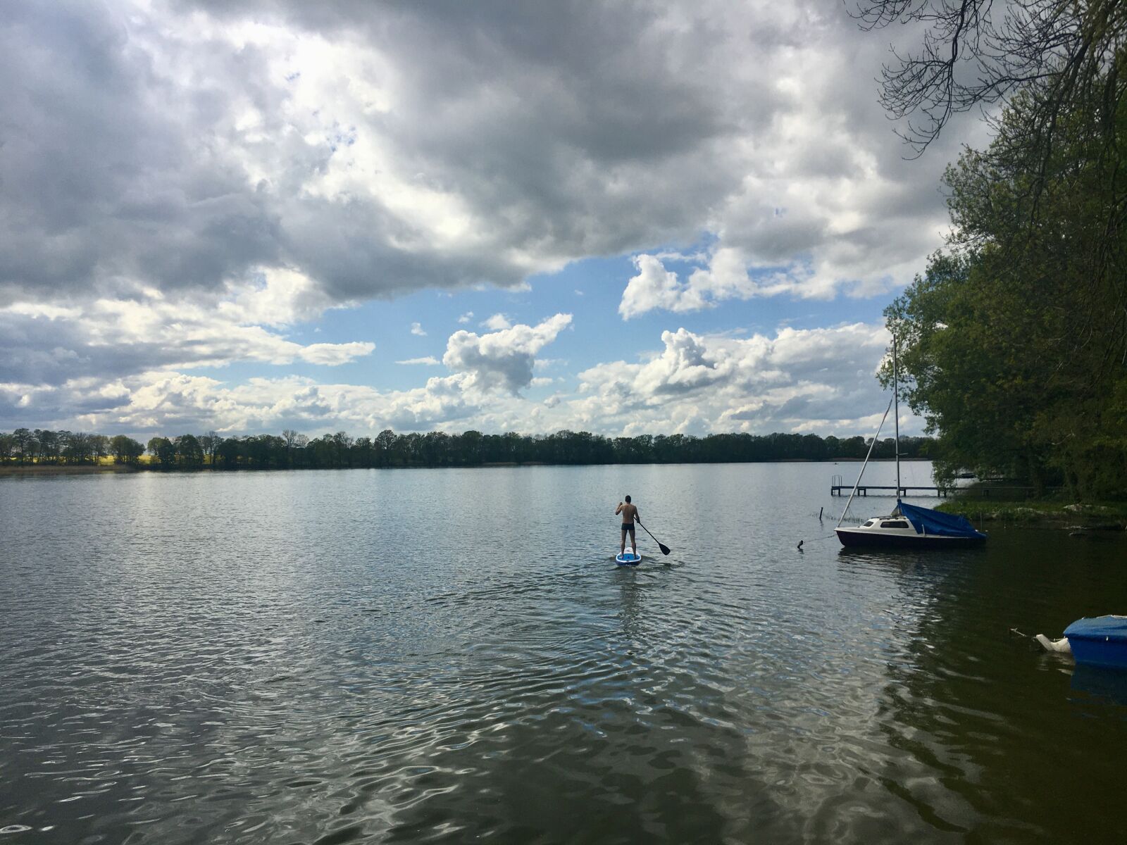 Apple iPhone 6s sample photo. Brandenburg, lake, water photography