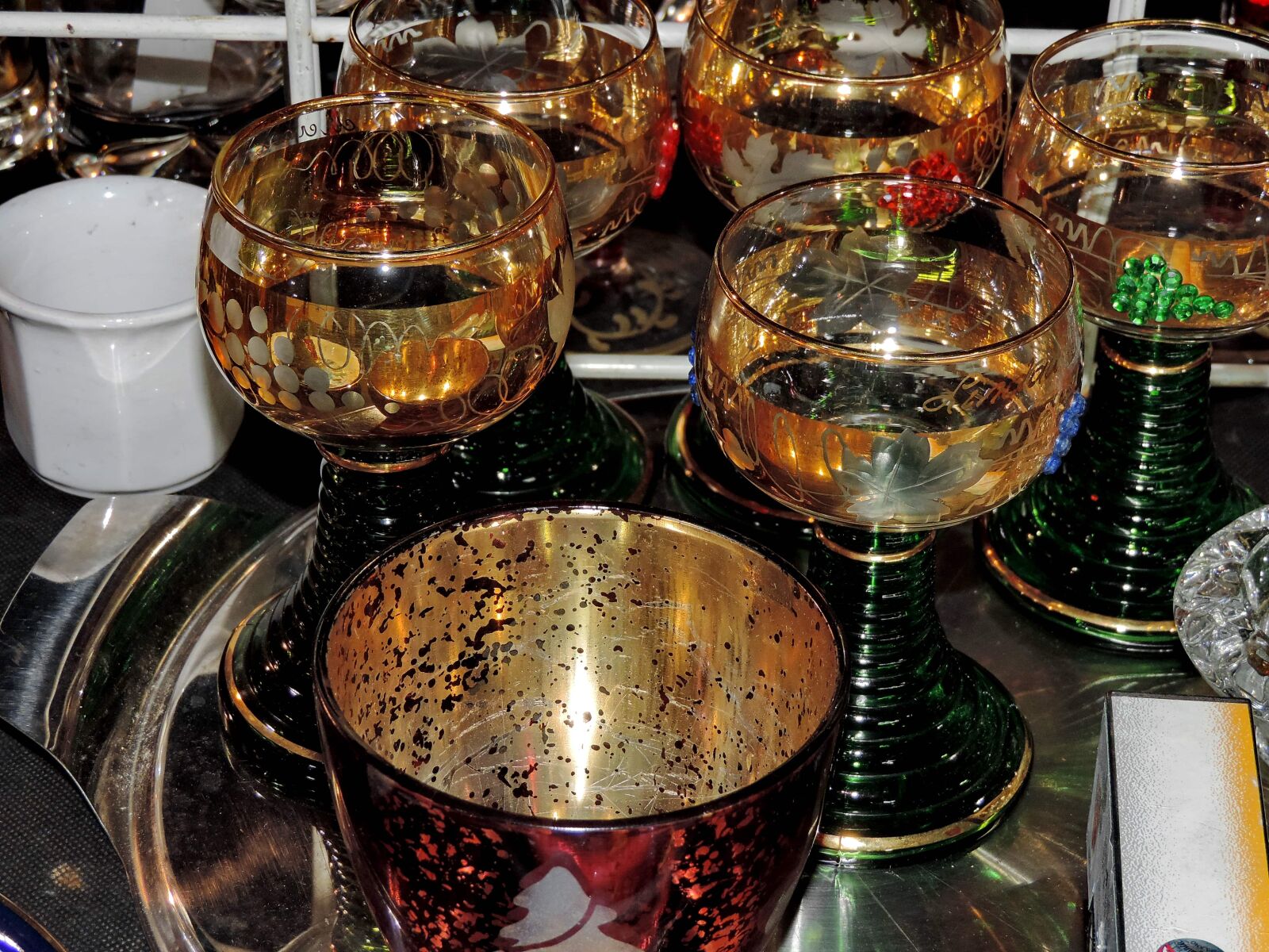 Nikon Coolpix P520 sample photo. Crystal, glasses, glassware, object photography