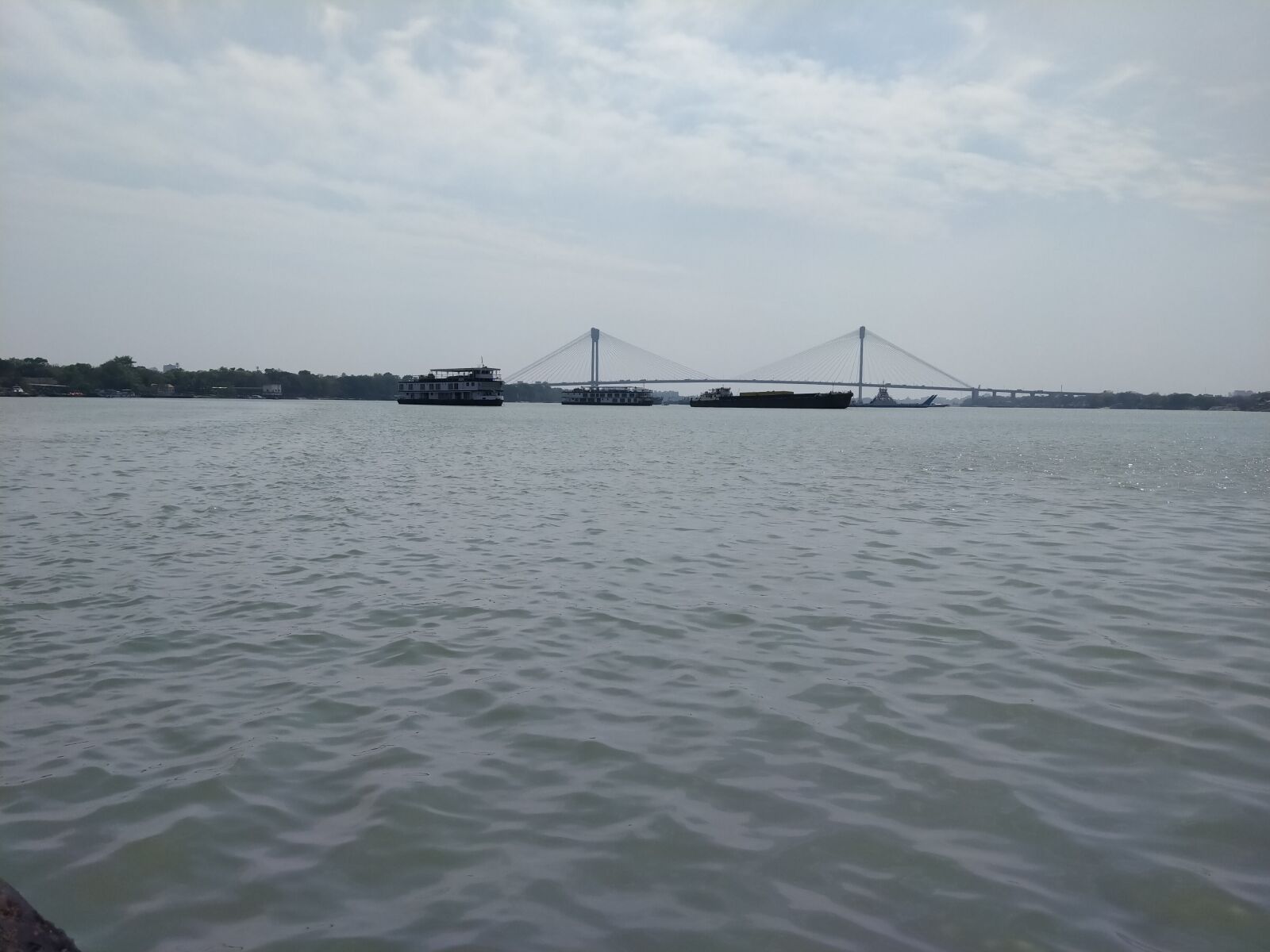OPPO A5 2020 sample photo. Ganga, river, nature photography