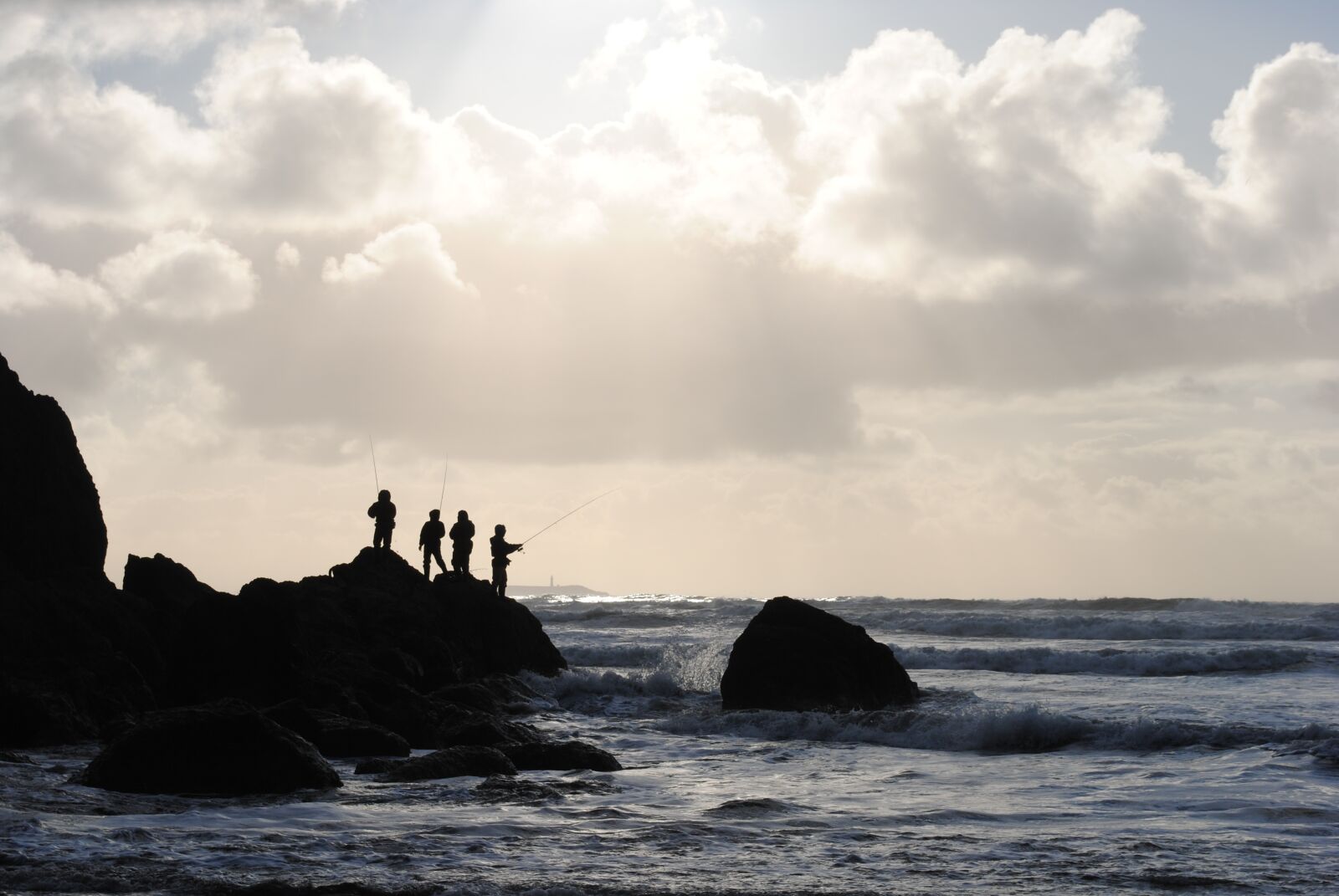 Nikon D3000 sample photo. Ocean, fishing, surf photography