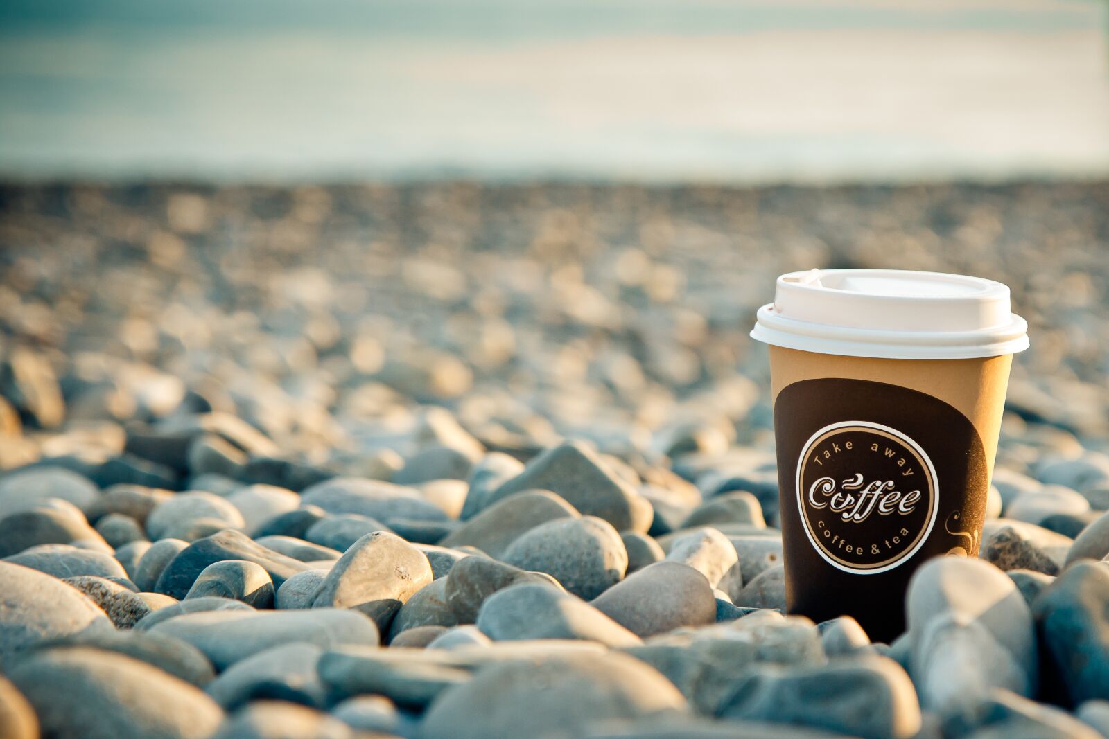 Canon EOS 600D (Rebel EOS T3i / EOS Kiss X5) sample photo. Sea, coffee, morning photography