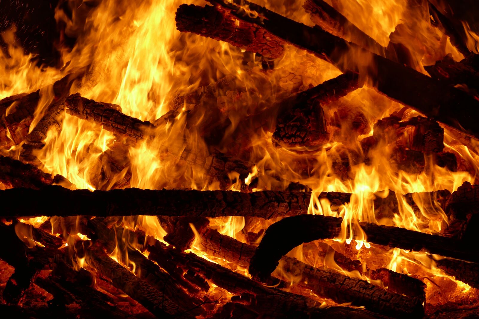 Panasonic Lumix DMC-FZ1000 sample photo. Fire, flame, wood photography