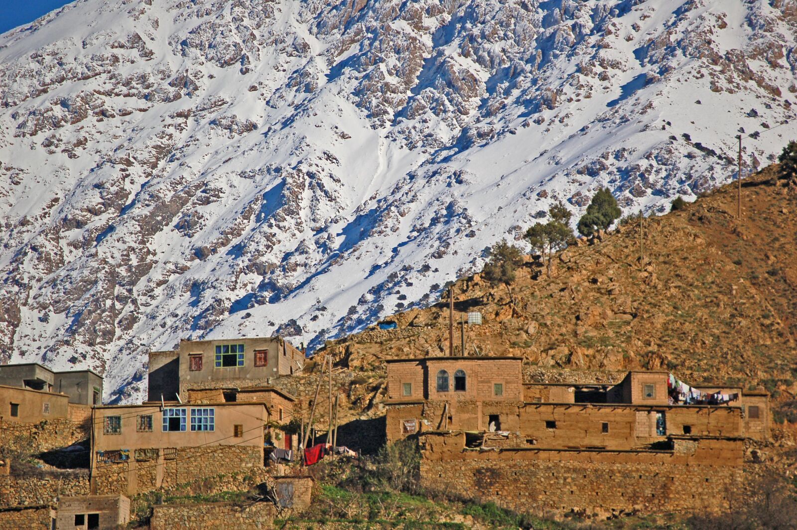 Nikon D50 sample photo. Berber village, morocco, high photography