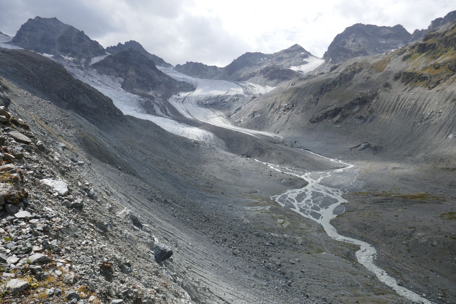 Panasonic DMC-TZ101 sample photo. Mountains, glacier, light photography