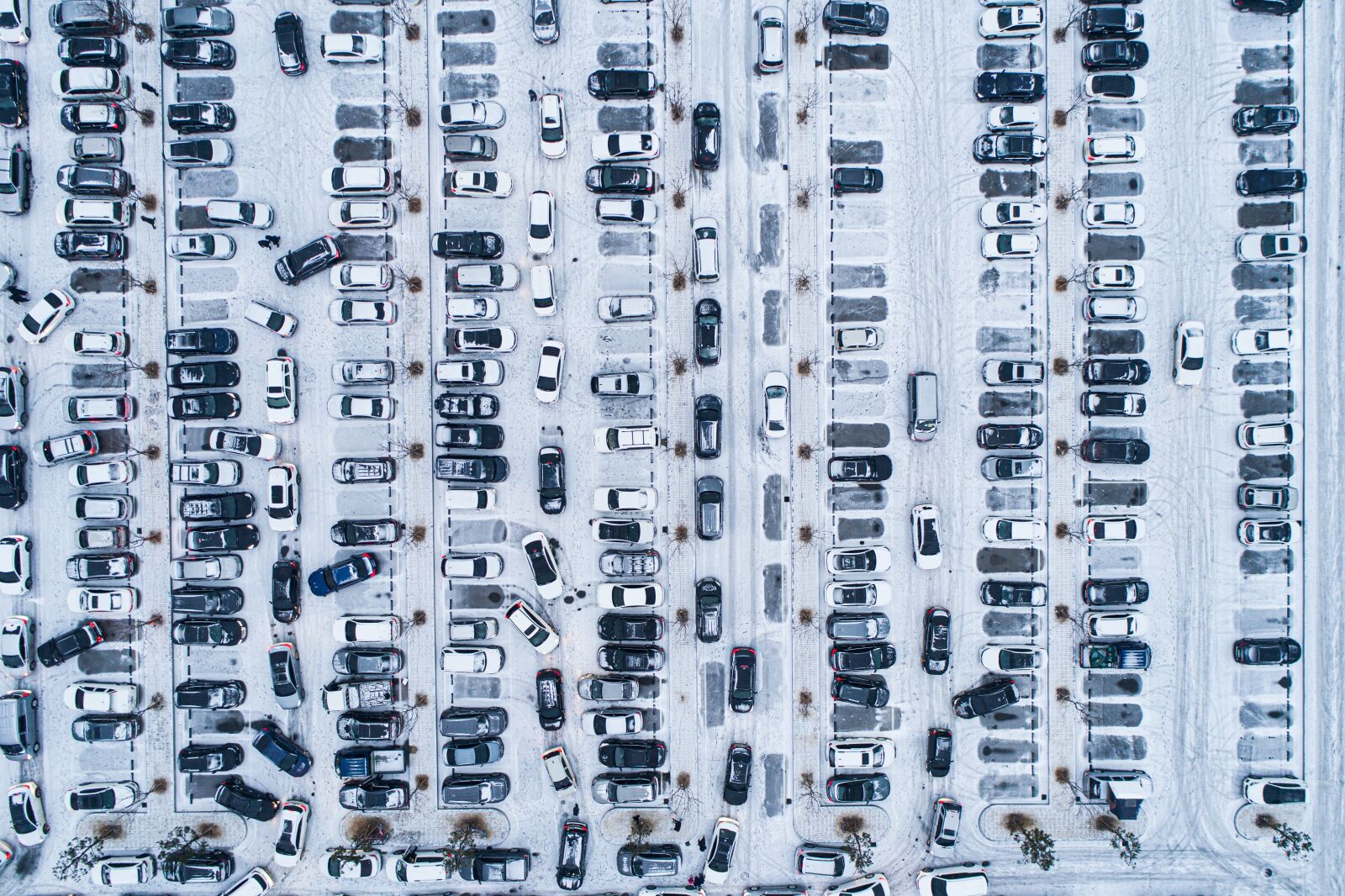 DJI FC6310 sample photo. Parking, car, vehicle photography