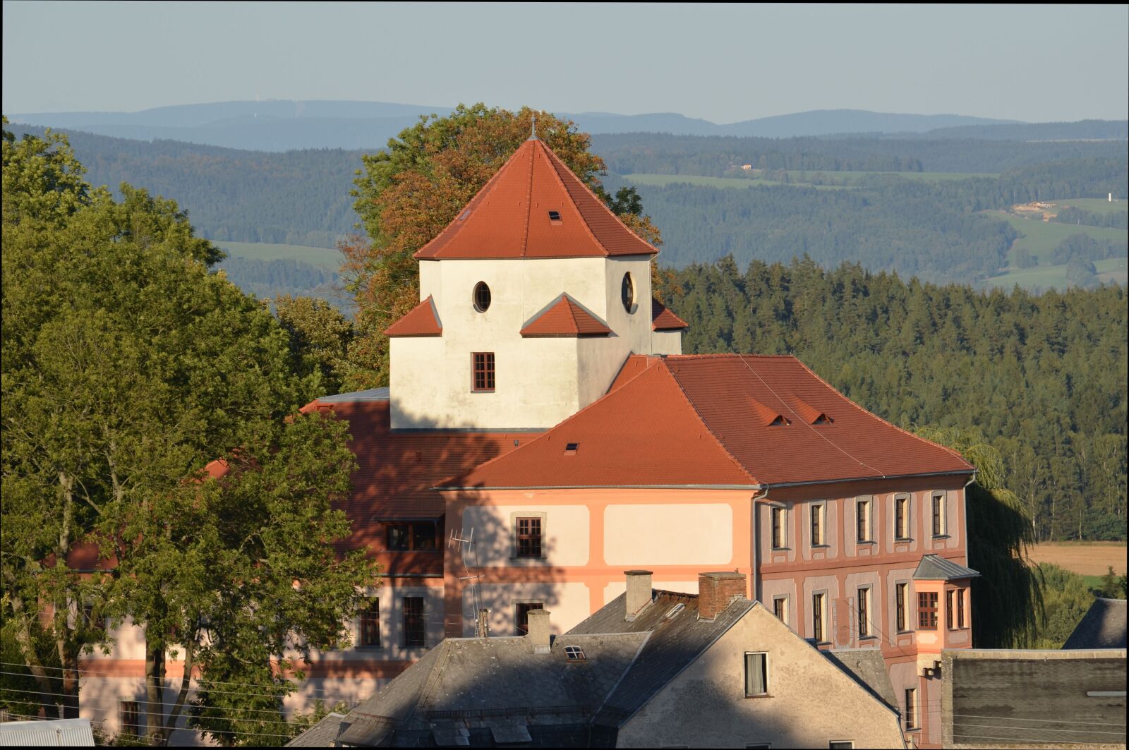 Nikon D7000 sample photo. Castle, schoenberg, vogtland photography