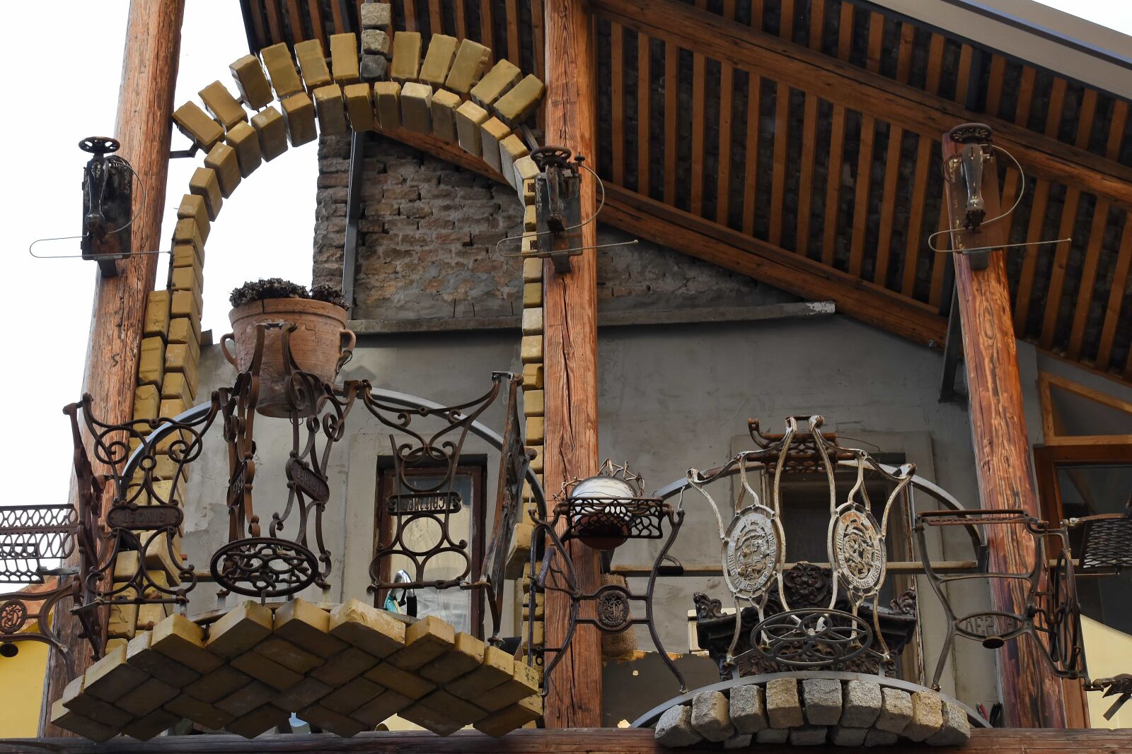 Nikon D5500 sample photo. Art, fence, handmade, balcony photography