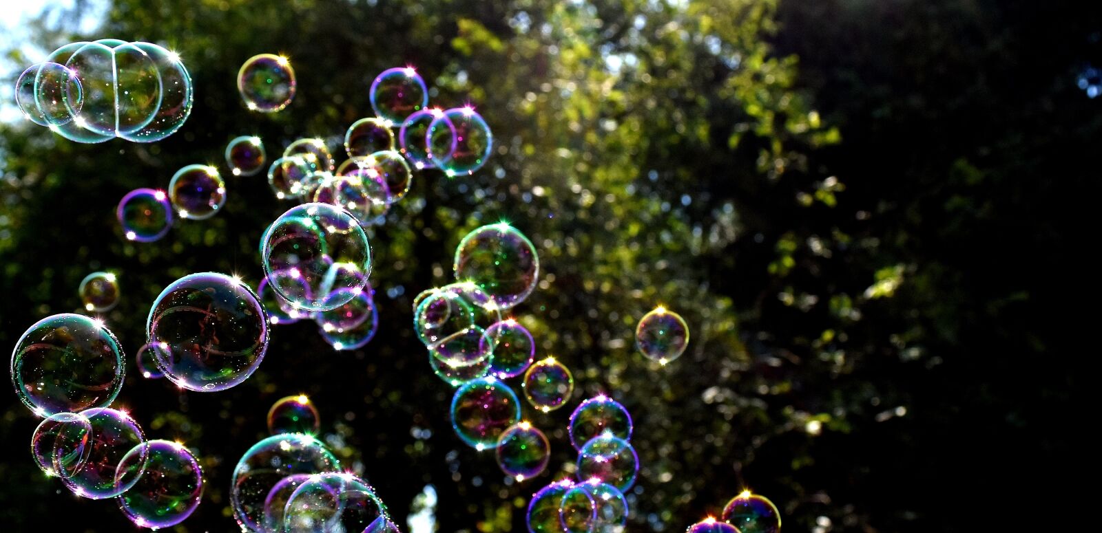 Nikon D7200 sample photo. Soap bubbles, colorful, flying photography