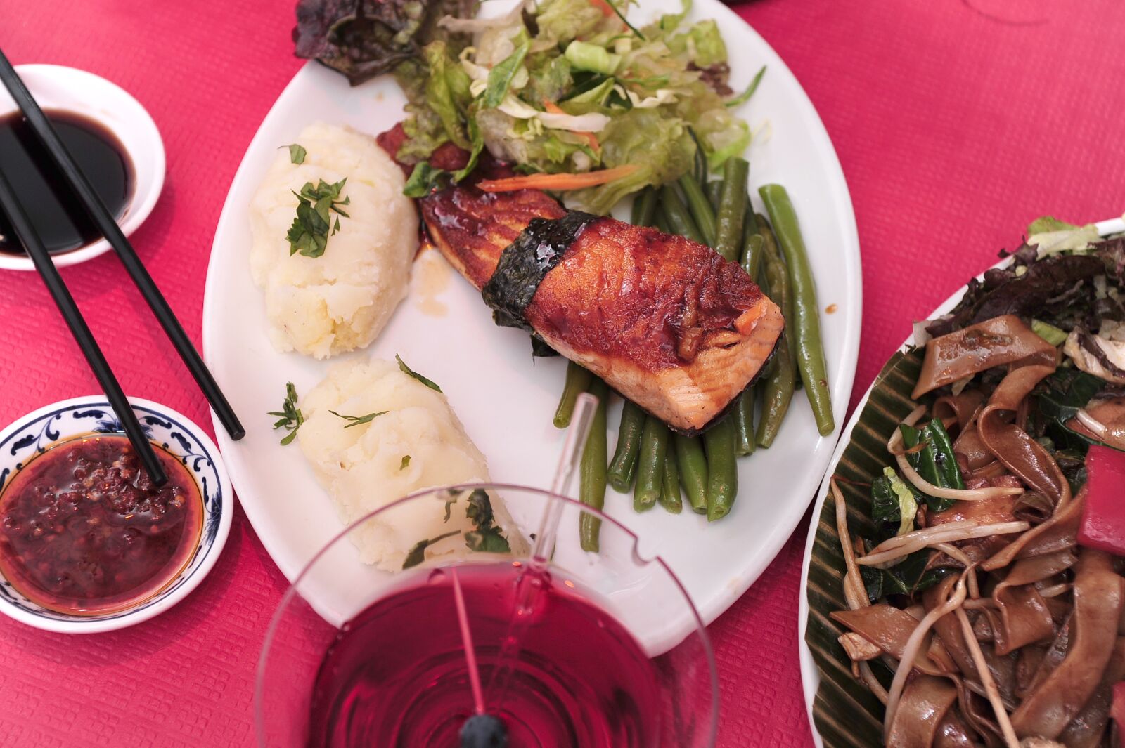 Nikon D700 sample photo. Asianfood, food, dinner photography
