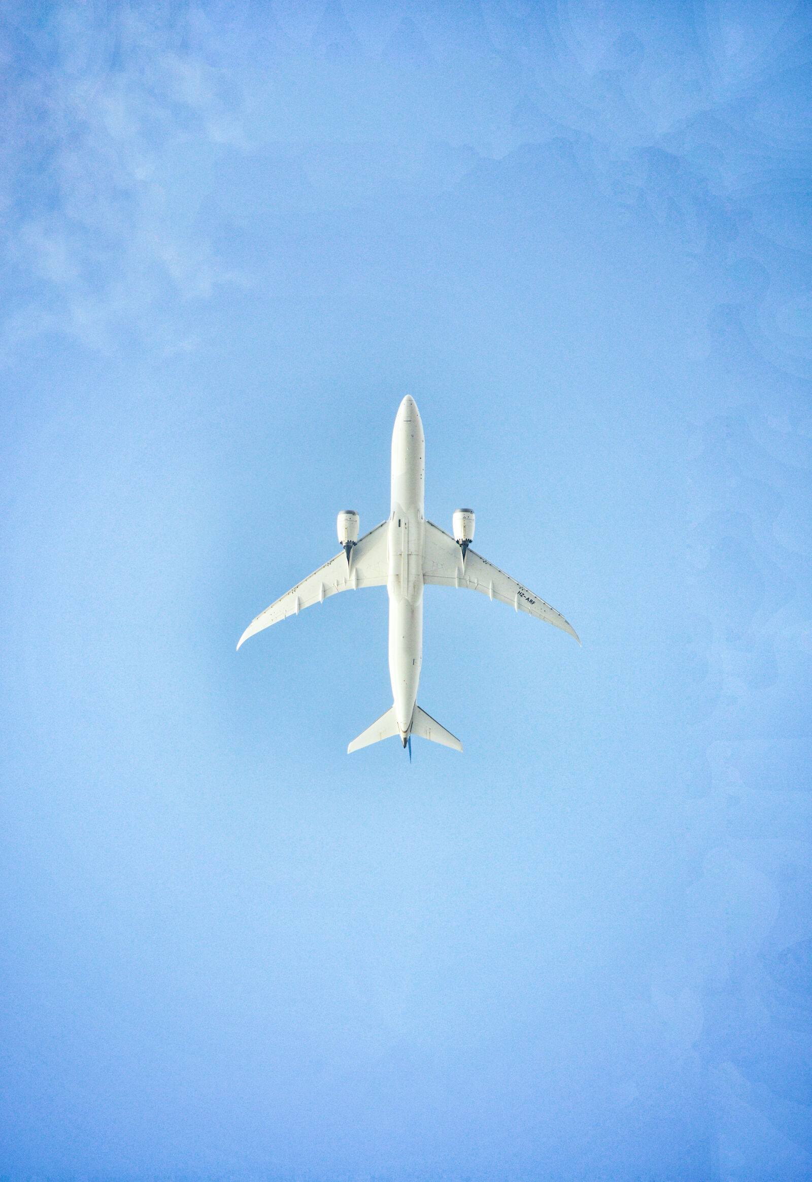 Nikon D3200 sample photo. Airplane, blue, blue, sky photography
