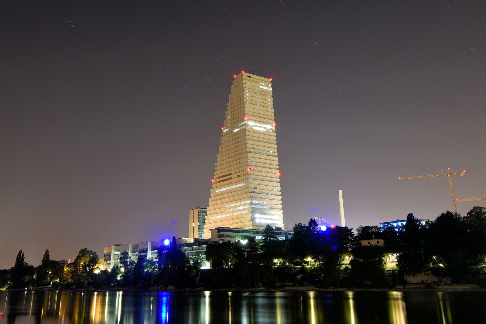 Nikon D750 sample photo. Roche, tower, basel photography