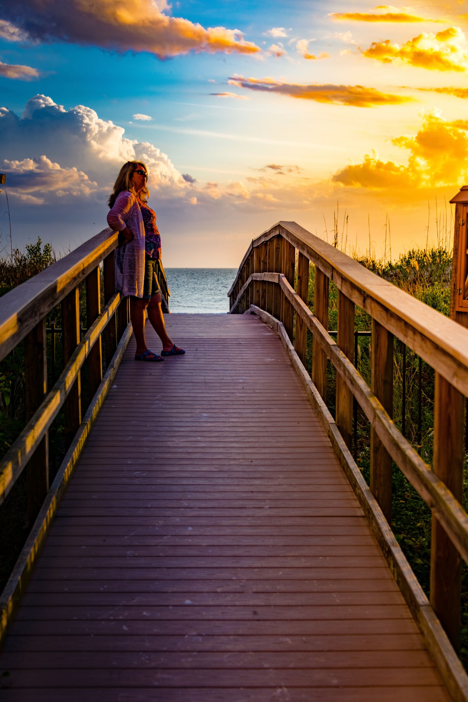 Nikon D850 sample photo. Beach, boardwalk, sea photography