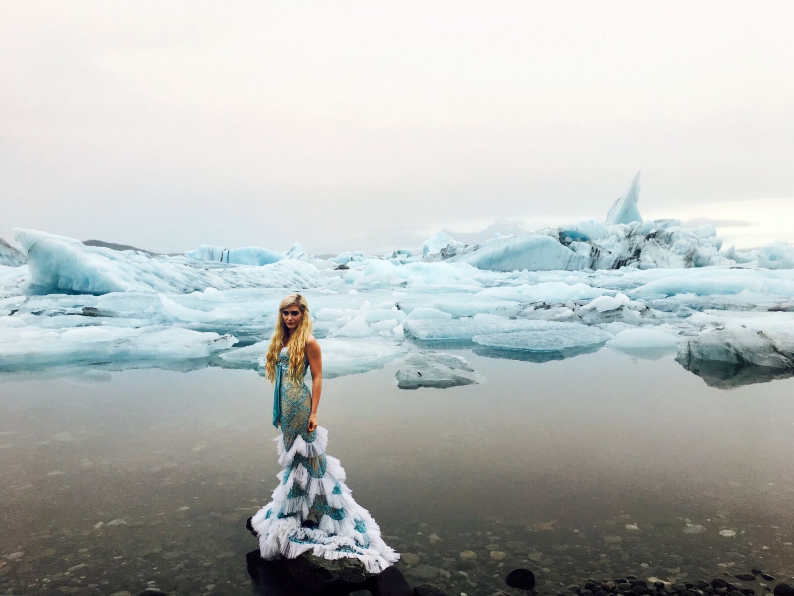 Apple iPhone 6s sample photo. Travel, iceland, mermaid photography