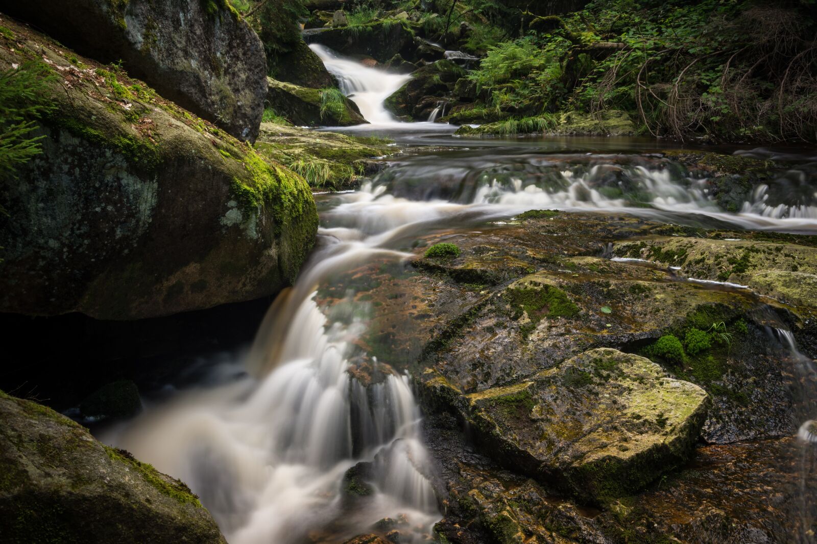 Nikon D7200 sample photo. Waterfall, long exposure, bach photography