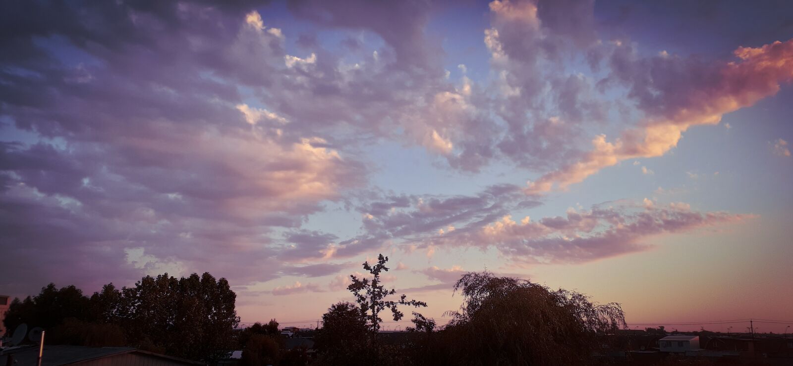 Samsung Galaxy A20 sample photo. Sky, sunset, landscape photography