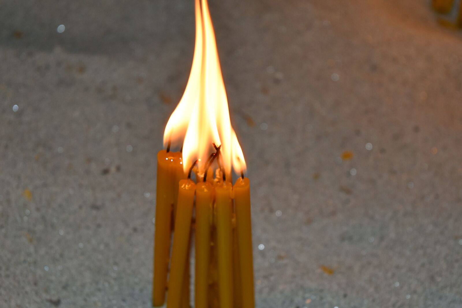 Nikon D5500 sample photo. Flame, stick, burn, heat photography