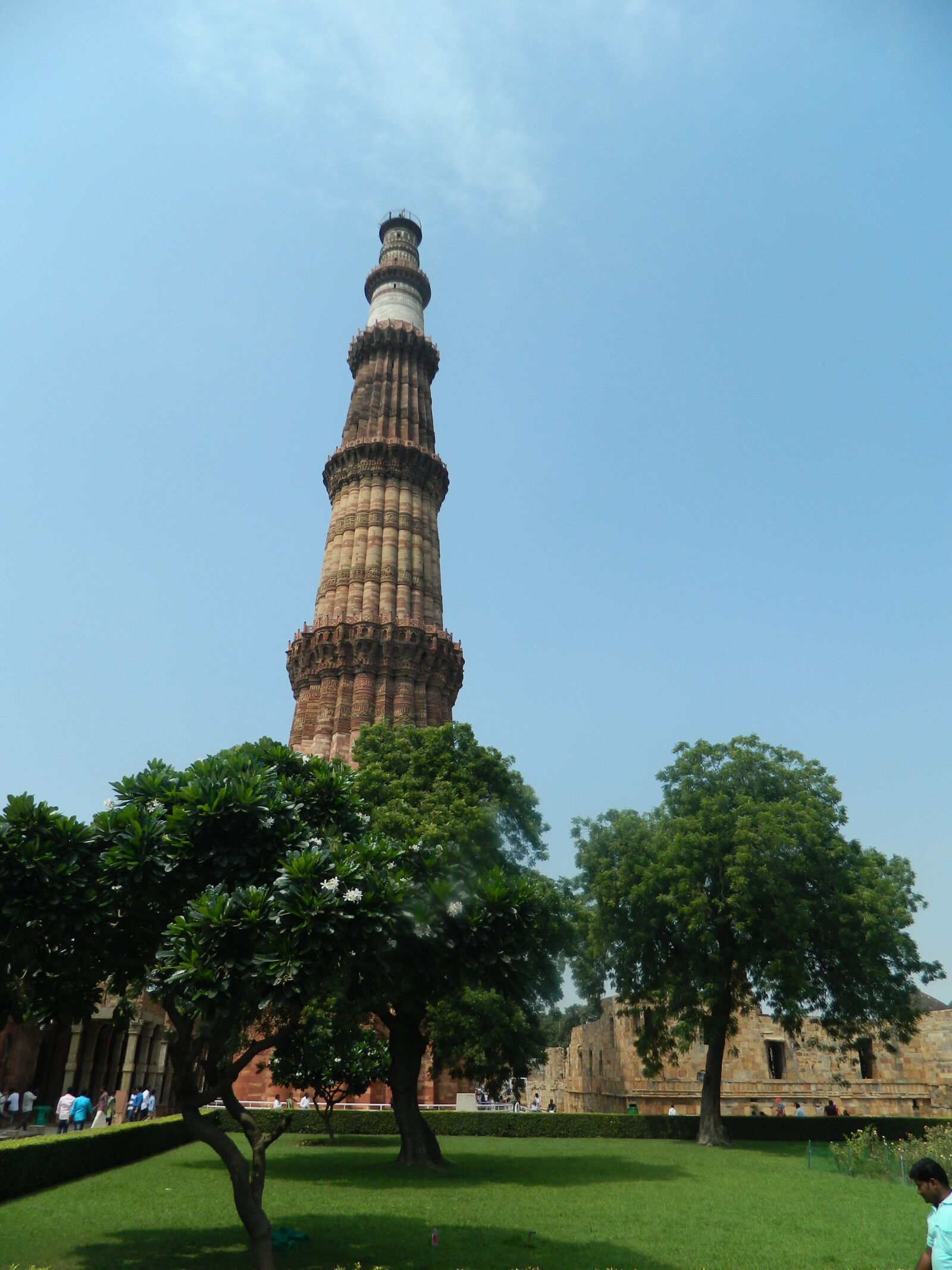 Nikon Coolpix L120 sample photo. Qutubminar, delhi, architecture photography