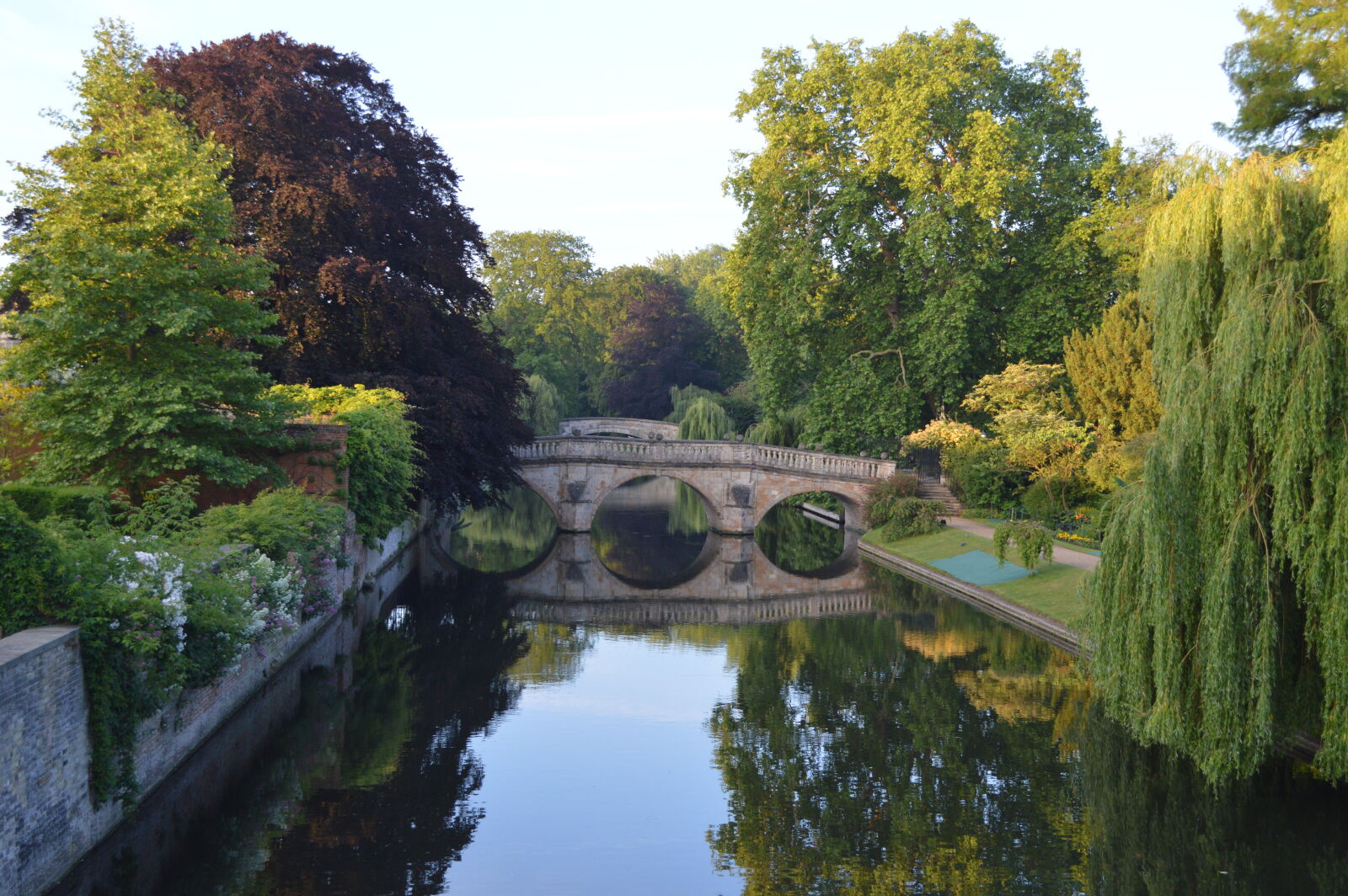 Nikon D3200 sample photo. Bridge, cambridge, early, morning photography