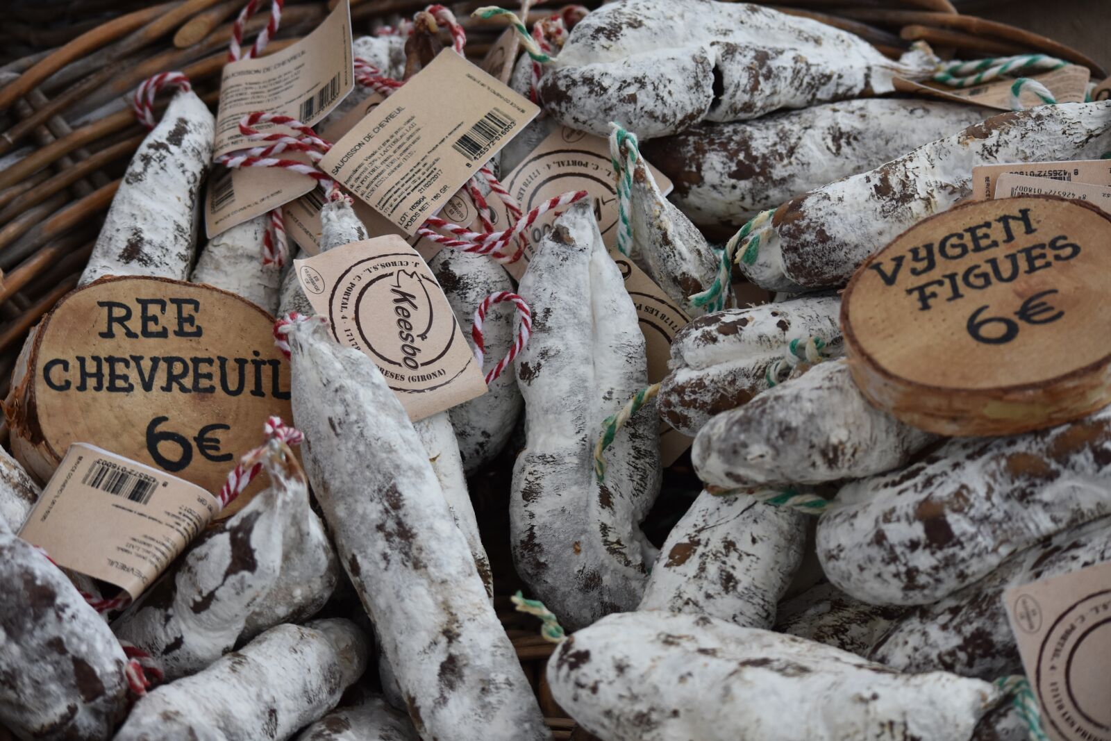 Nikon D7200 sample photo. Salami, power supply, food photography