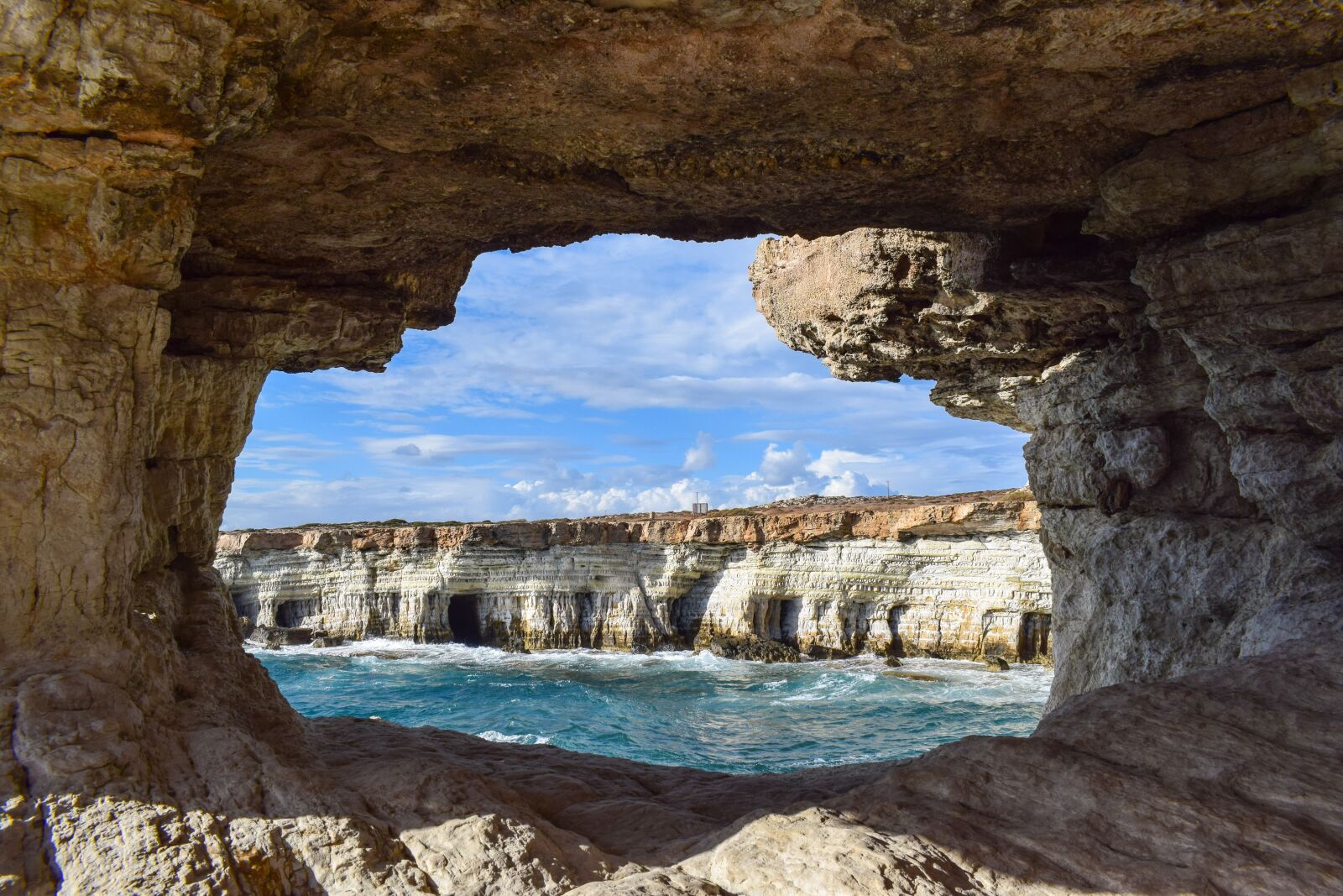 Nikon D3300 sample photo. Sea caves, nature, geological photography