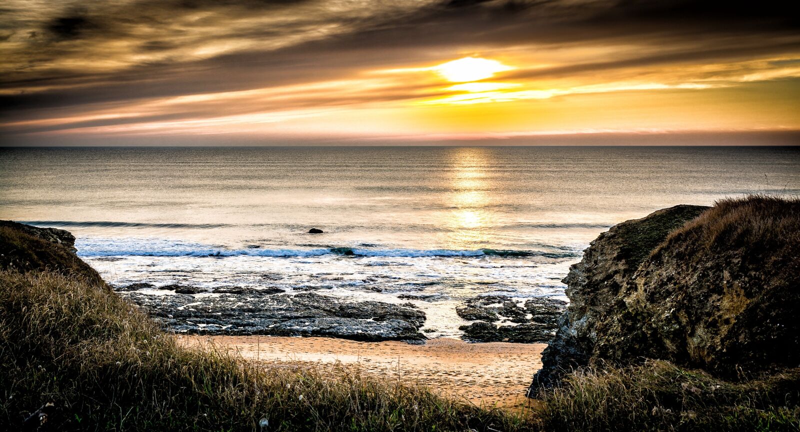 Nikon D7100 sample photo. Sea, sunset, sand photography