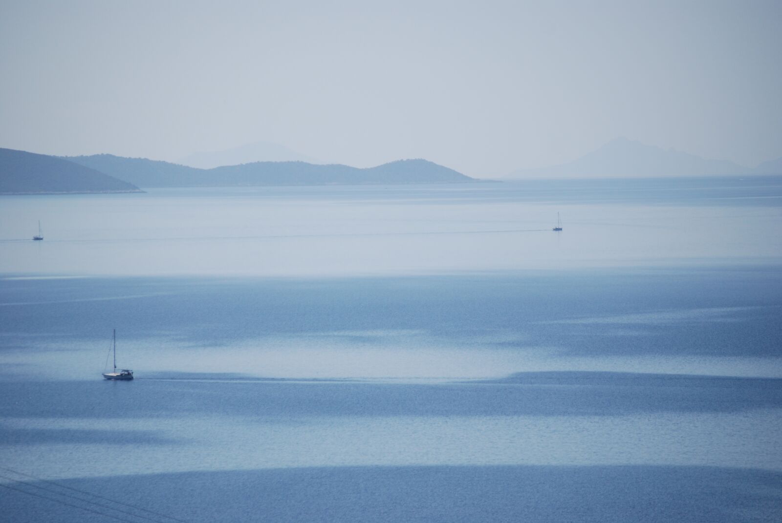 Nikon D80 sample photo. Sea, greece, sailboats photography