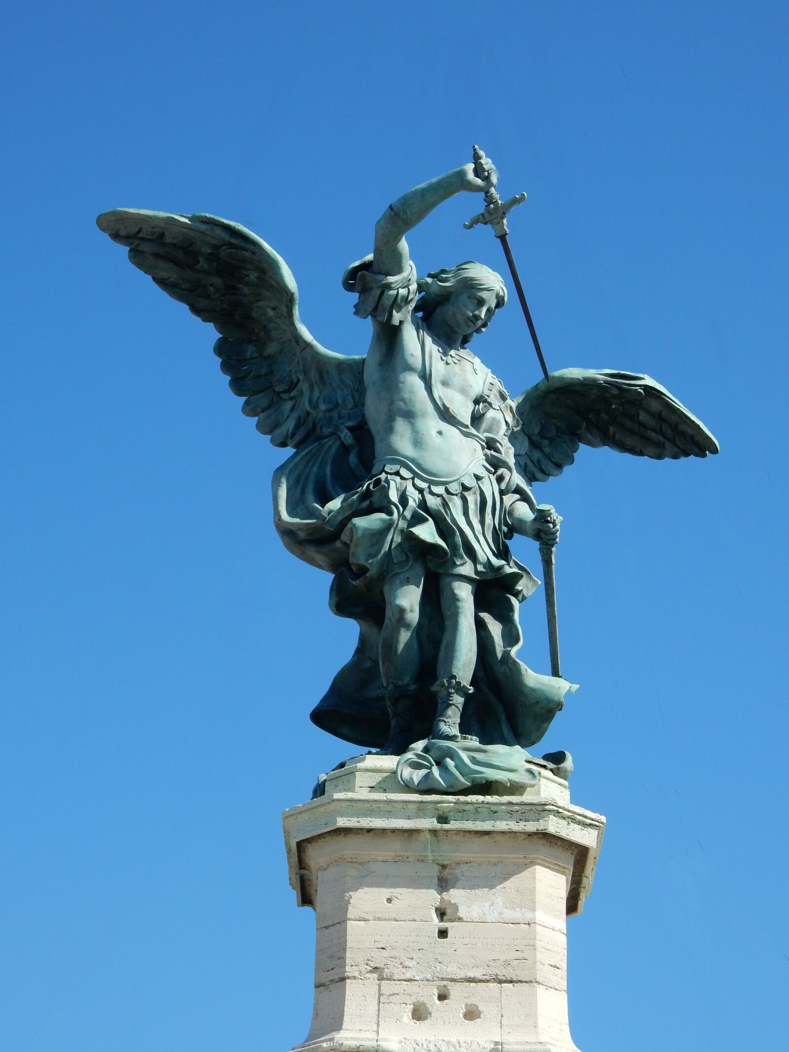 Nikon Coolpix S9900 sample photo. Angel, castel sant'angelo, rome photography