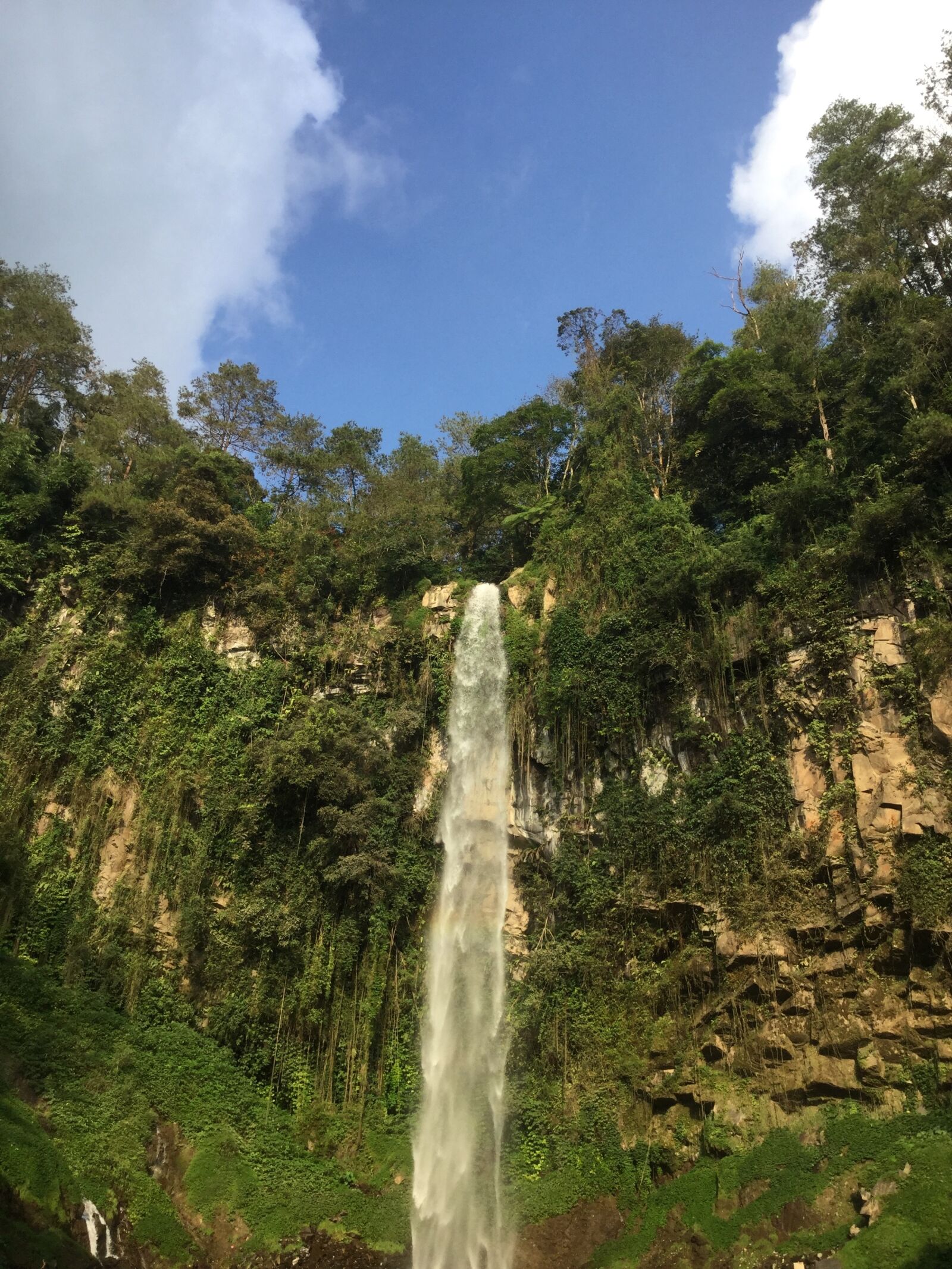 Apple iPad Air 2 sample photo. Cascades, grojogan sewu, java photography