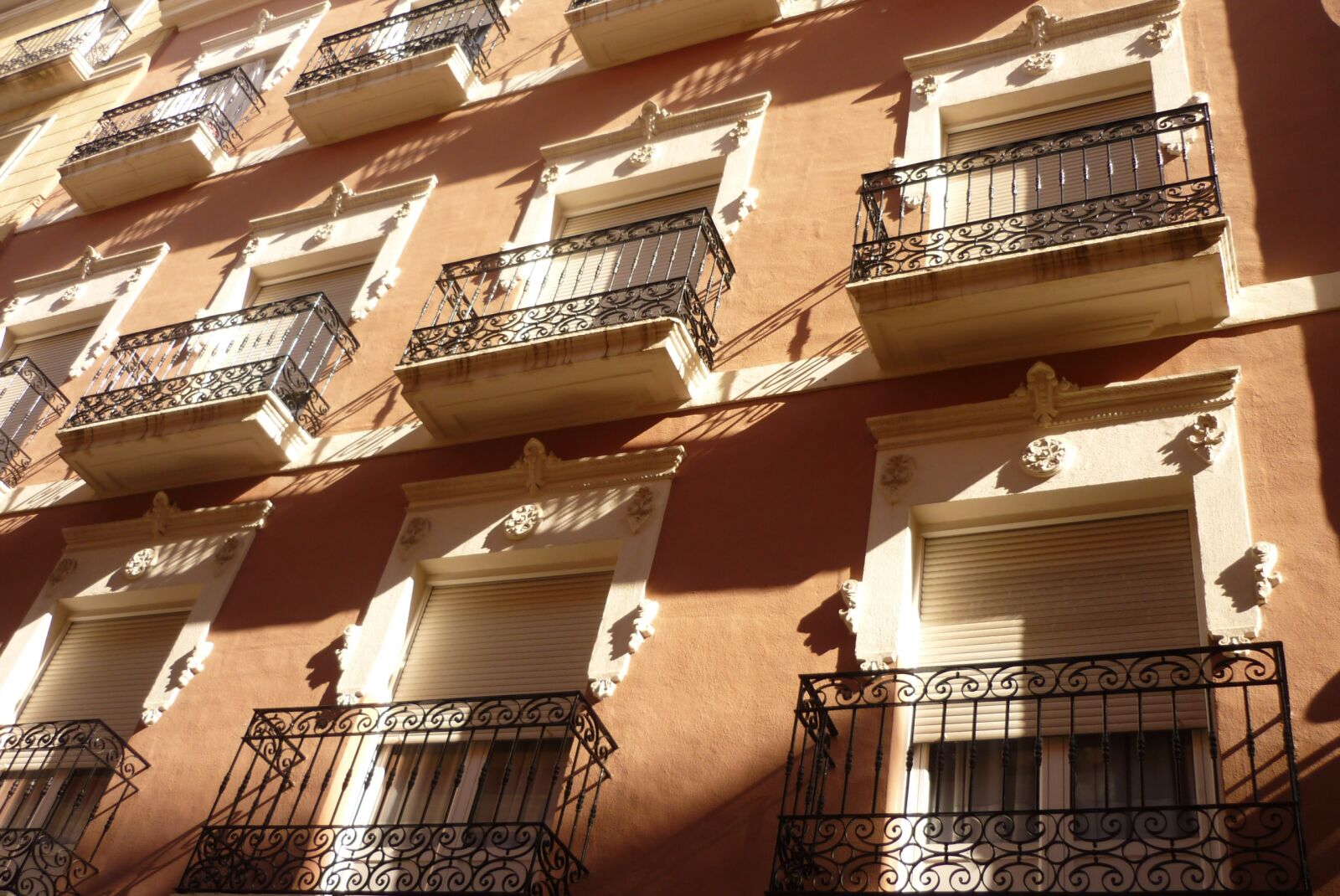 Panasonic Lumix DMC-FS6 sample photo. Balconies, alicante, spain photography