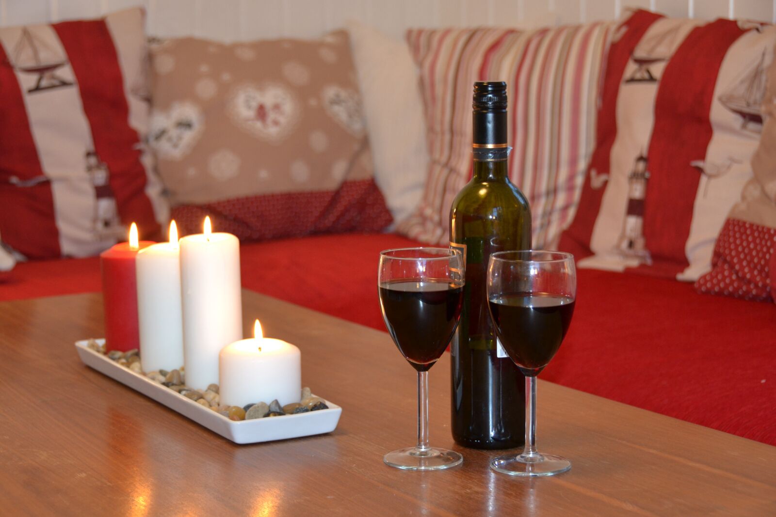 Nikon D3100 sample photo. Wine, candle, glass photography